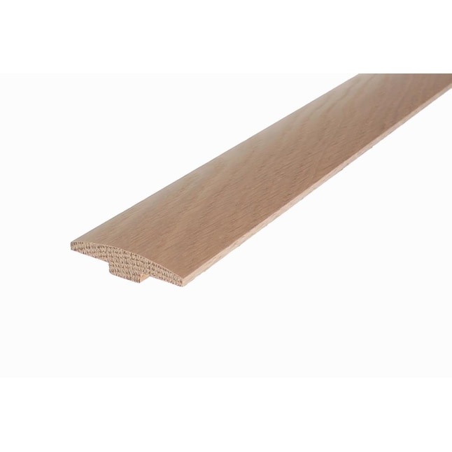Flexco French Oak Harbor 0.41-in T x 2-in W x 78-in L Solid Wood Floor T-moulding Flexco French Oak Harbor 0.41-in T x 2-in W x 78-in L Solid Wood Floor T-moulding