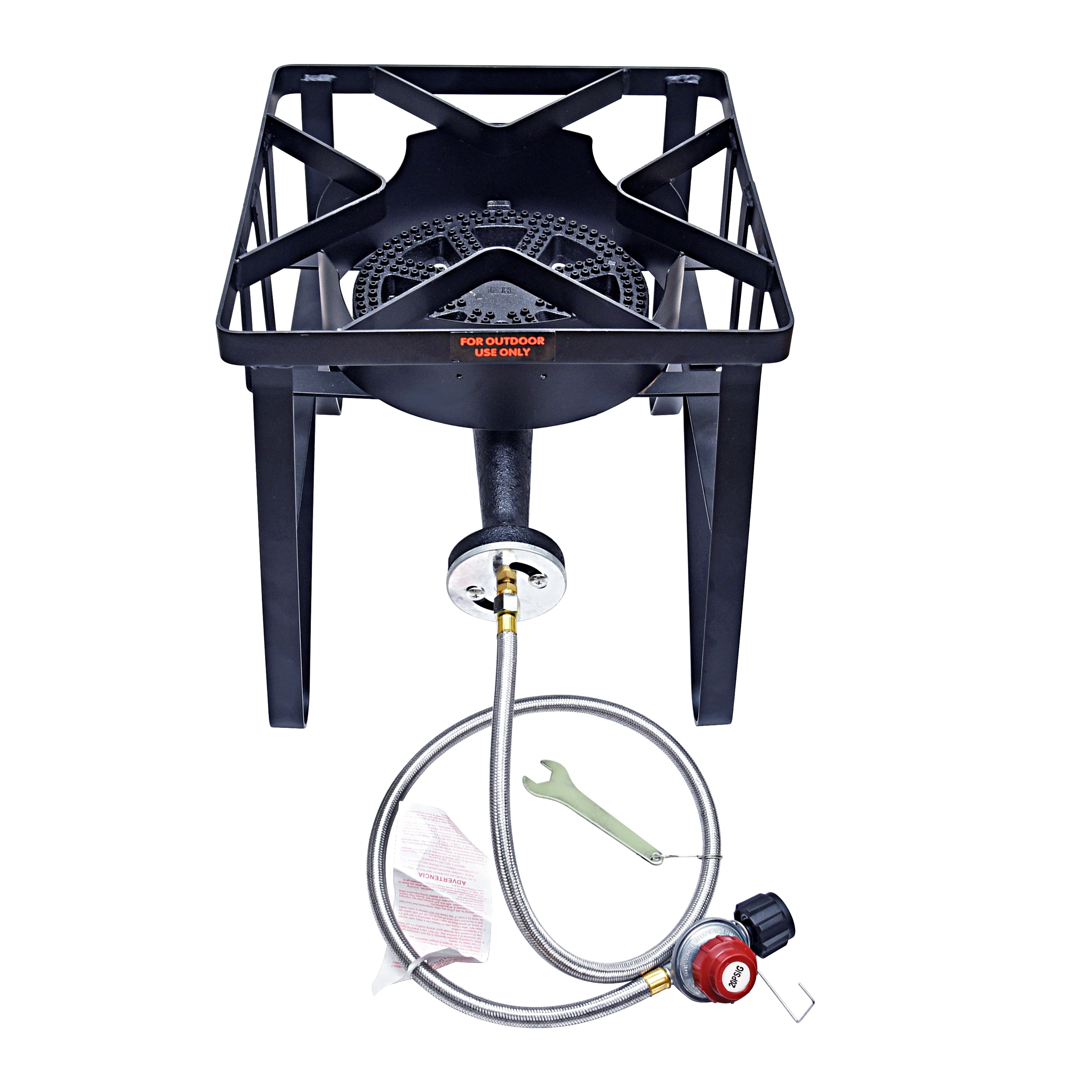  ARC Propane Burners For Outdoor, Wok Burner Single Propane  Burner With Adjustable Legs, 65,000BTU Cast Iron Portable Propane Stove  Great For Camping And Turkey Frying, Crawfish Cooking : Patio, Lawn 