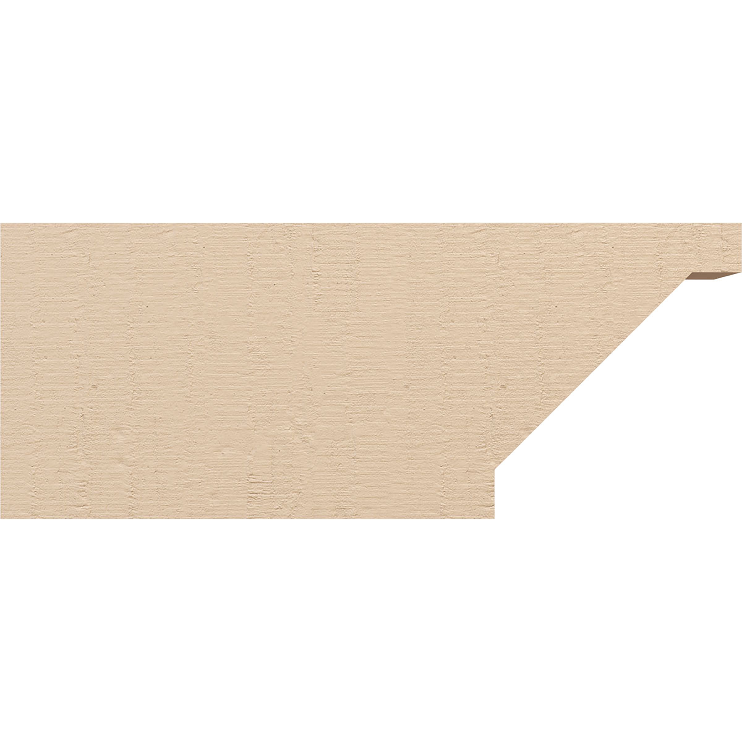 Ekena Millwork RFTU02X08X20BURRCPR Exterior-Brackets-Braces - View #3
