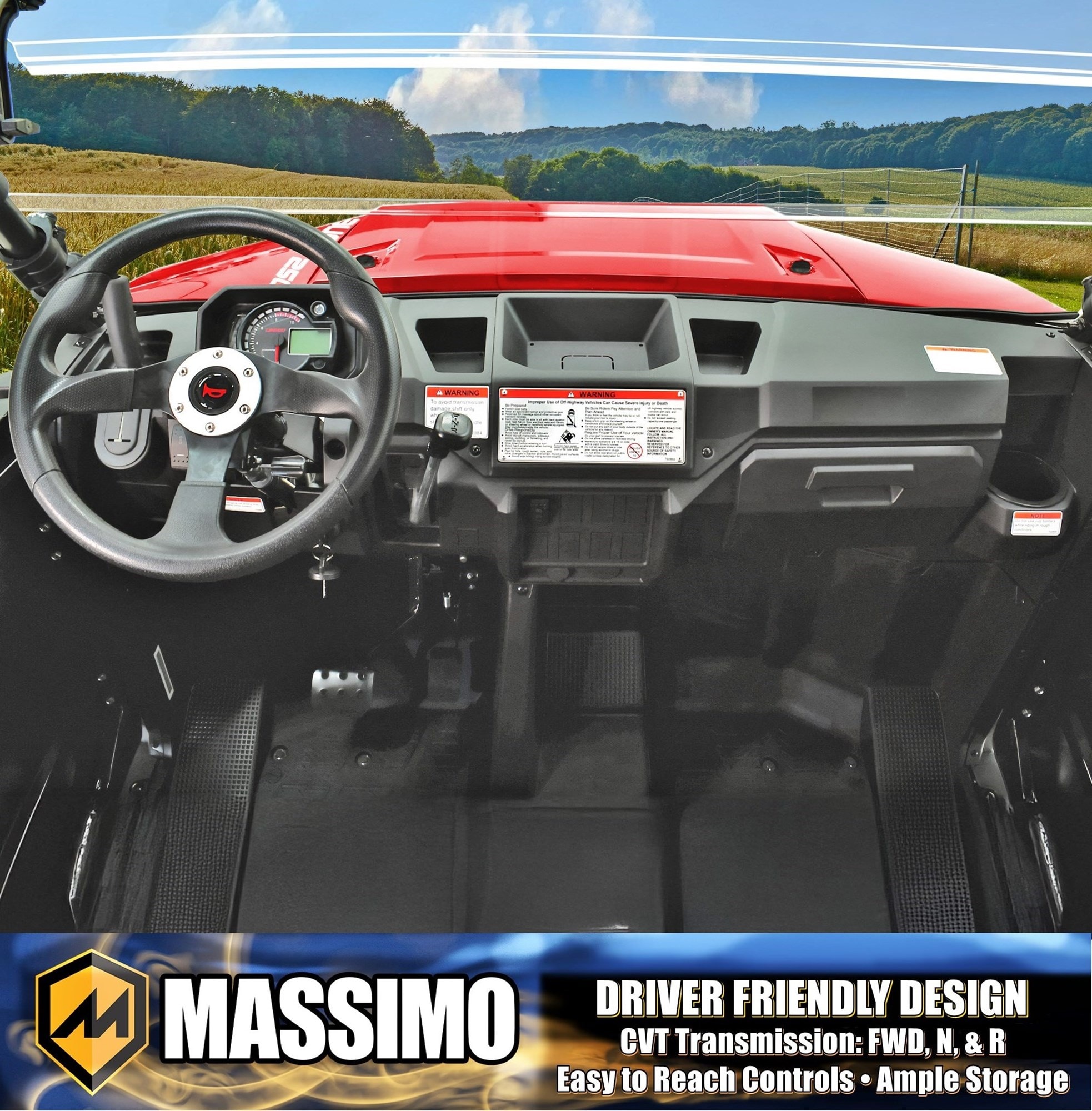 Massimo MMS-BK250-RD Motorized-Vehicles - View #7
