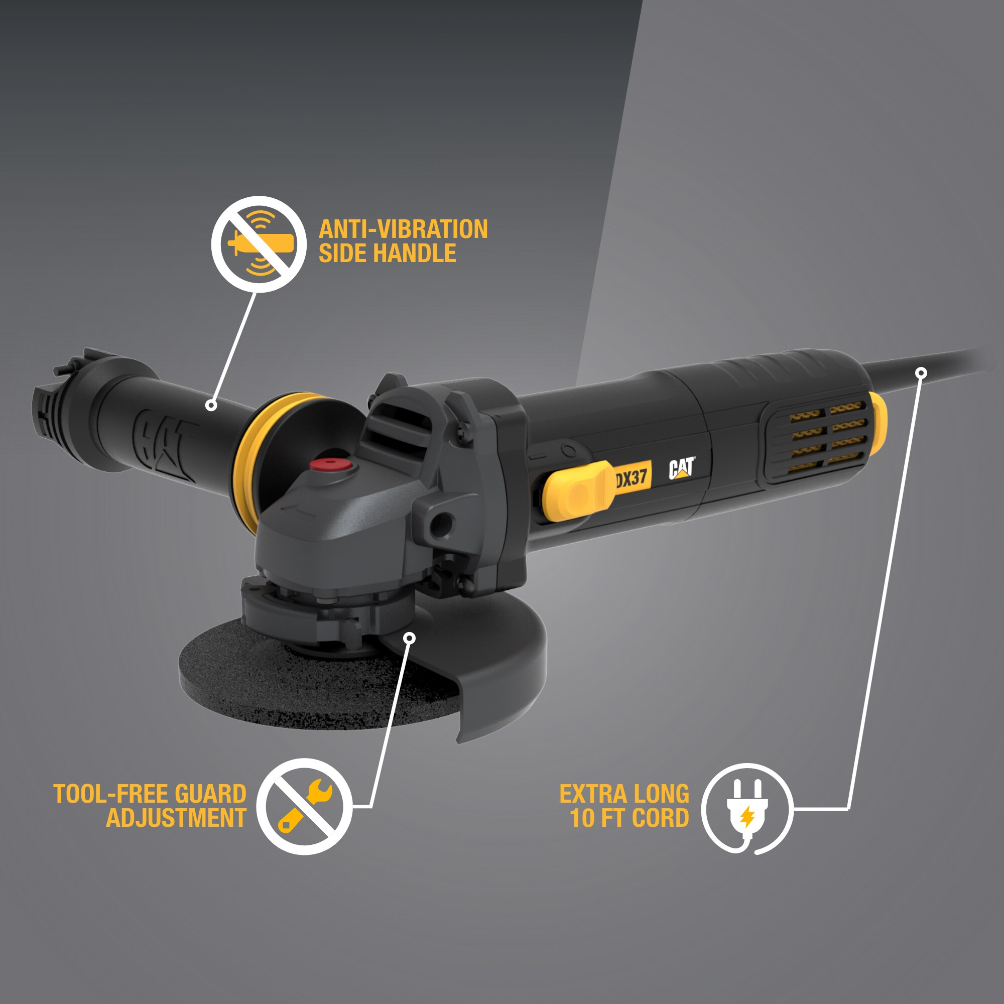 Cat DX37U Cordless-Grinders - View #2