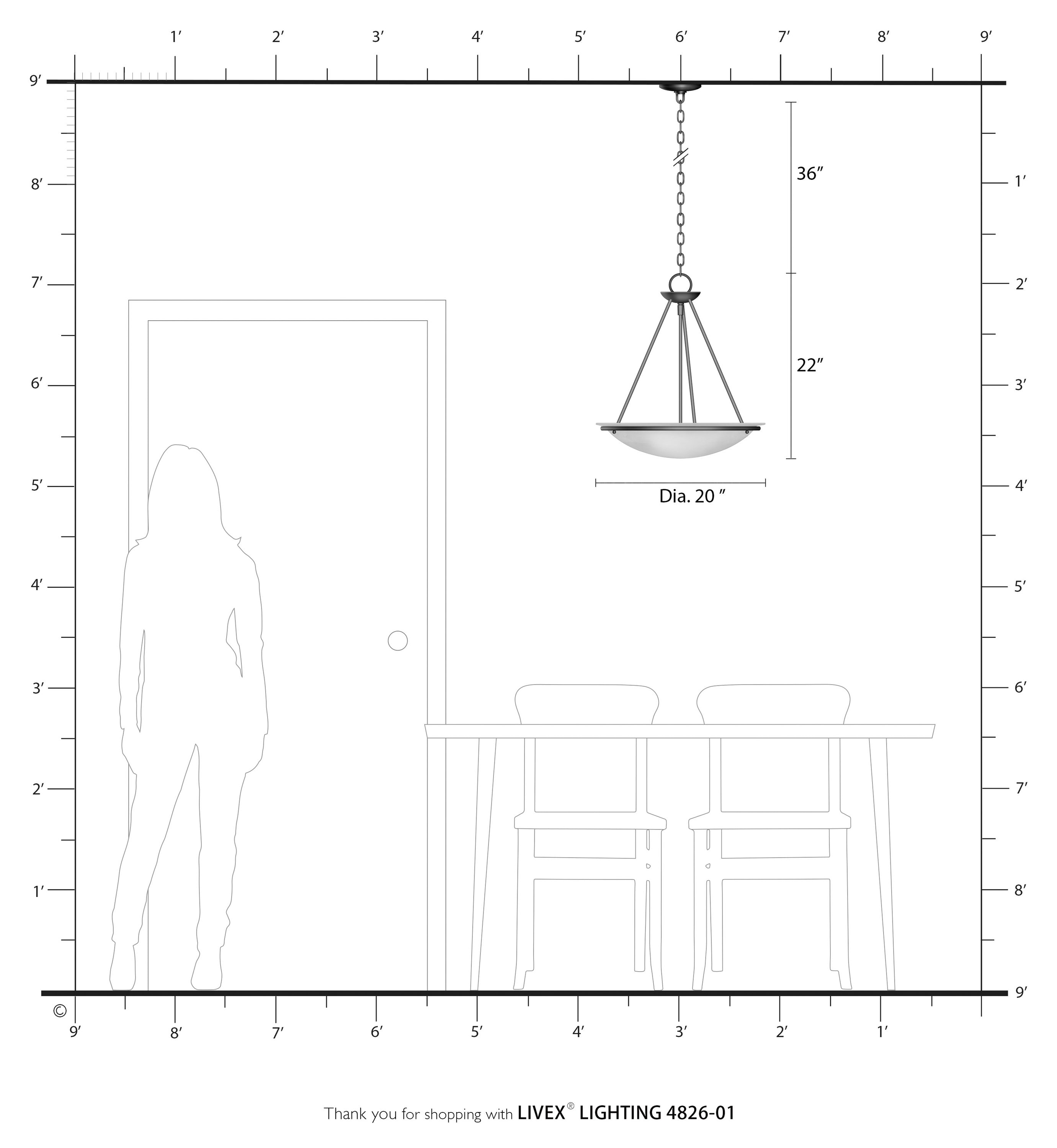 Livex Lighting 4826-01 Pendant-Lights - View #9