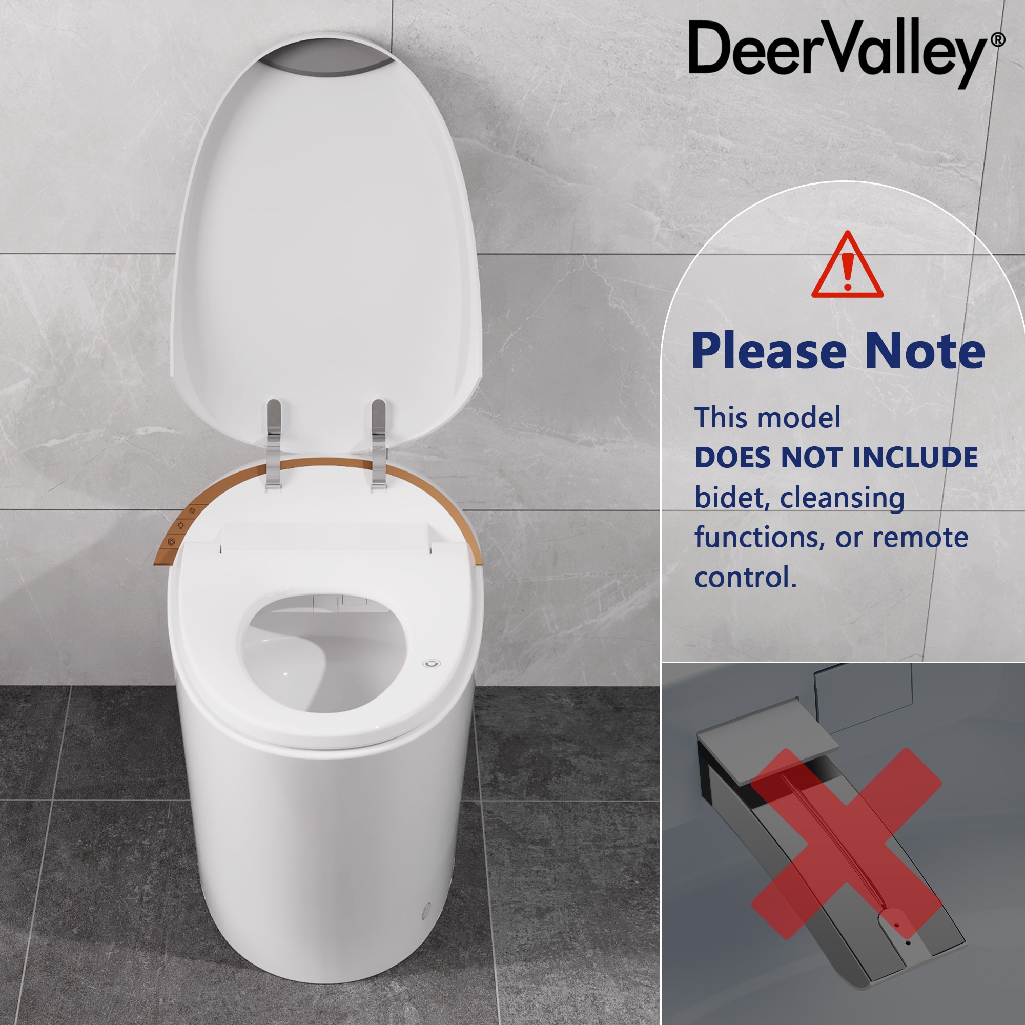 White Tankless Smart Elongated Toilet with Heated Seat