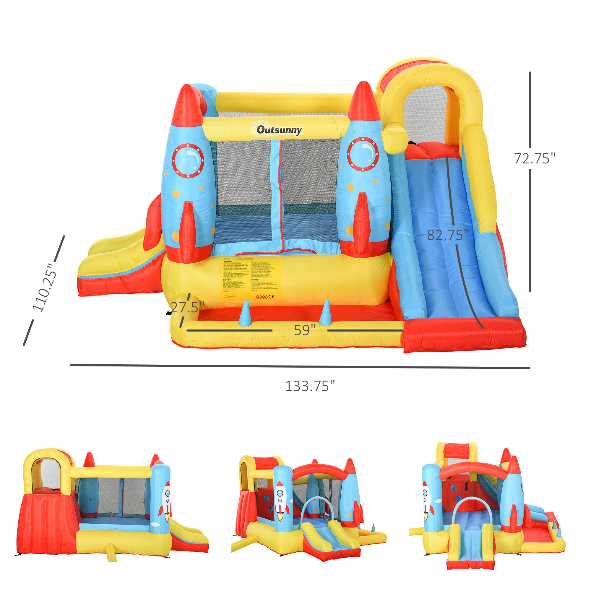 Outsunny 342-025V80 Play-Toys - View #3