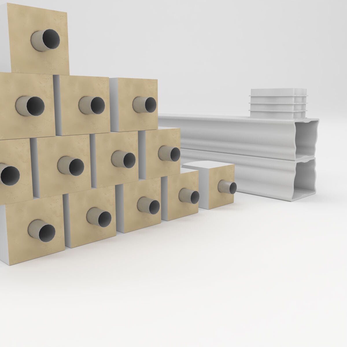 Ekena Millwork BALK42X084HMA railings - View #6