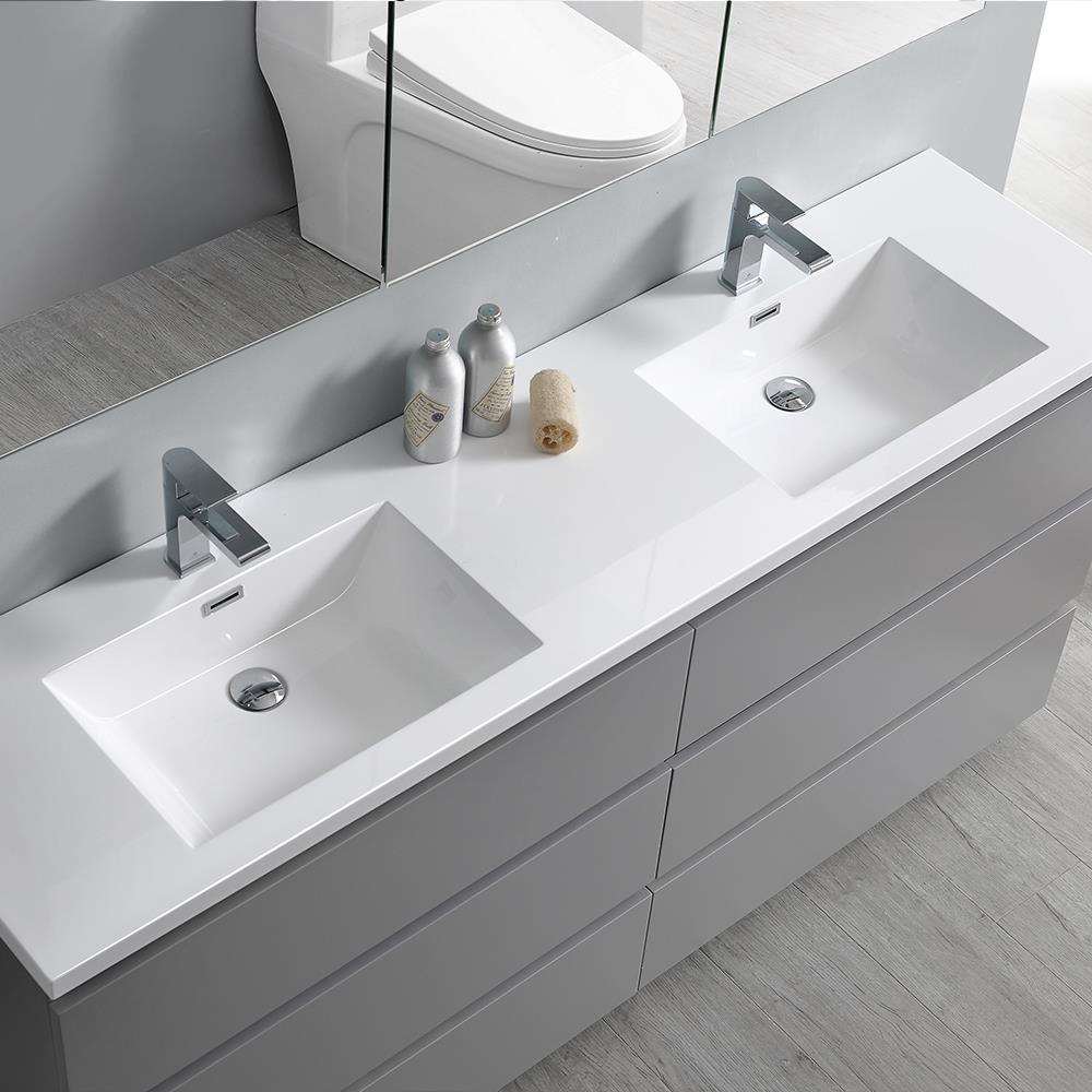Fresca FVN62-3612GR-VSL Bath-Vanity-Combo - View #5