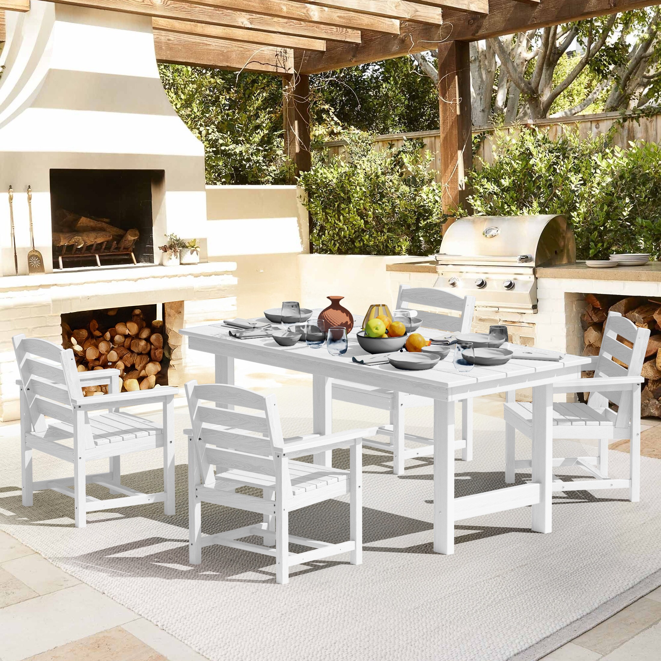 JEAREY PESFJJK-02-GK Patio-Dining-Sets - View #2