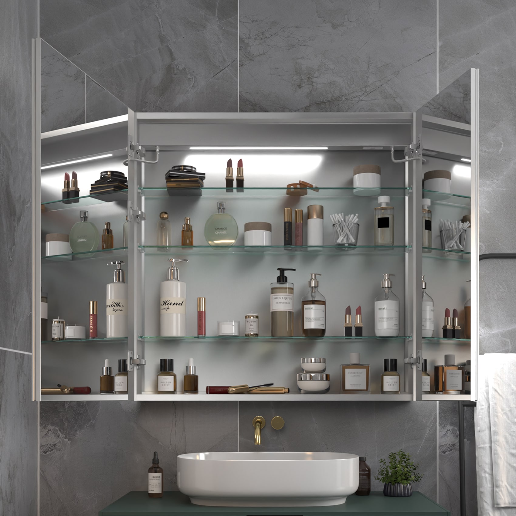 ExBrite EXMC3636V12DX Bathroom-Medicine-Cabinets - View #11