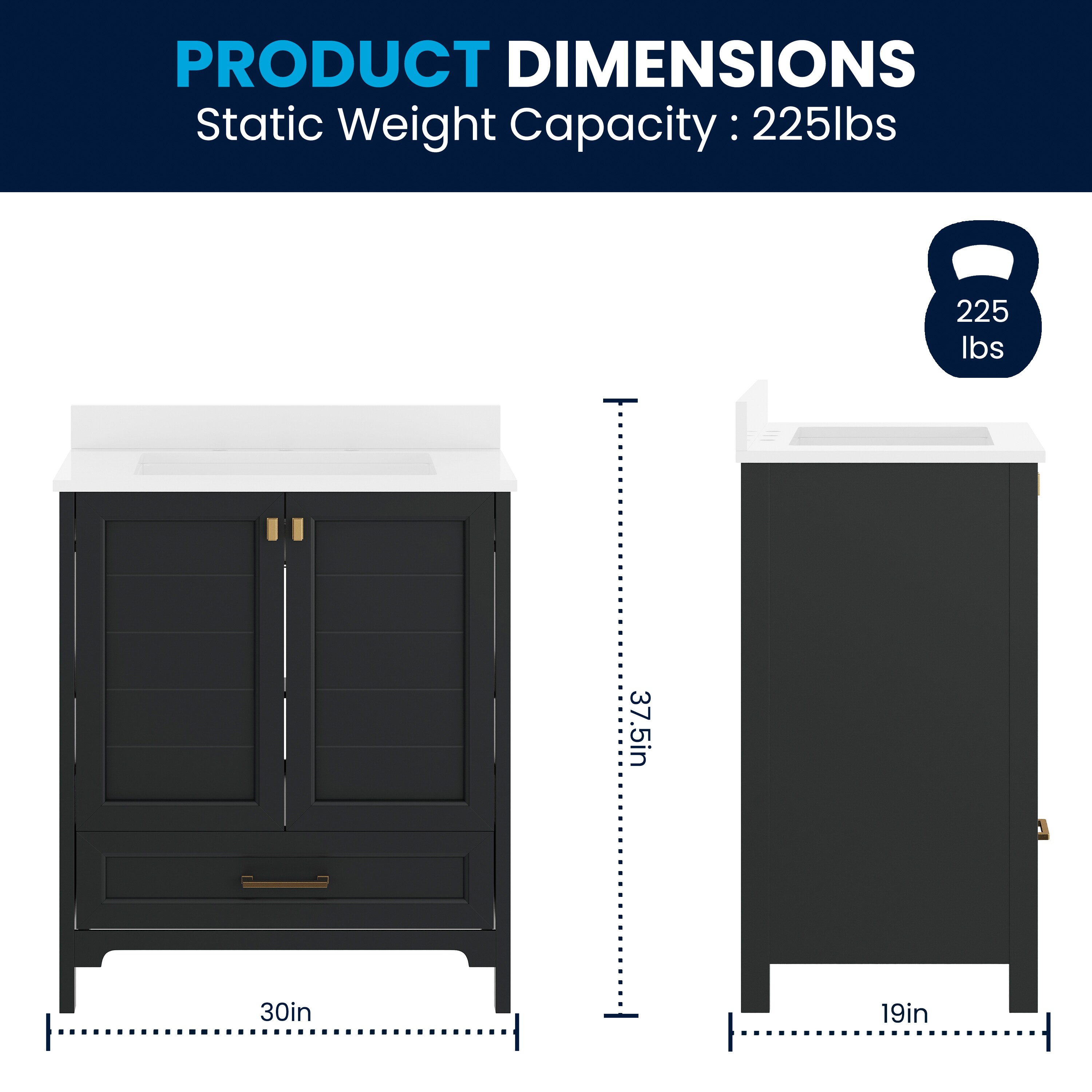 Flash Furniture 196861193163 Bath-Vanity-Combo - View #6