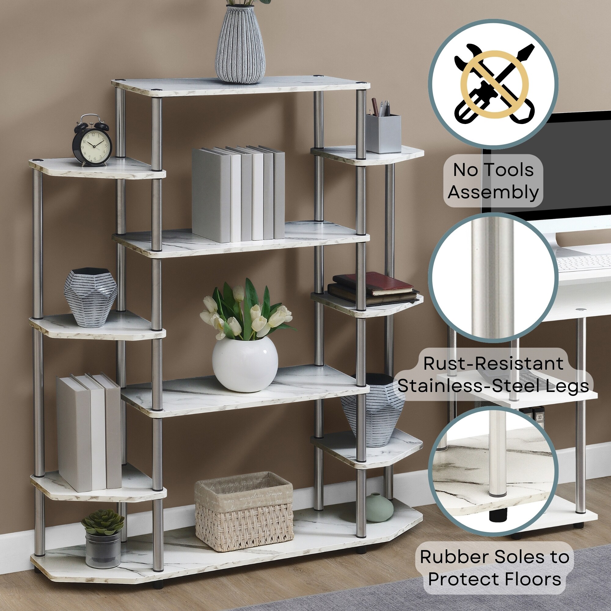Convenience Concepts R5-302 bookcases - View #3