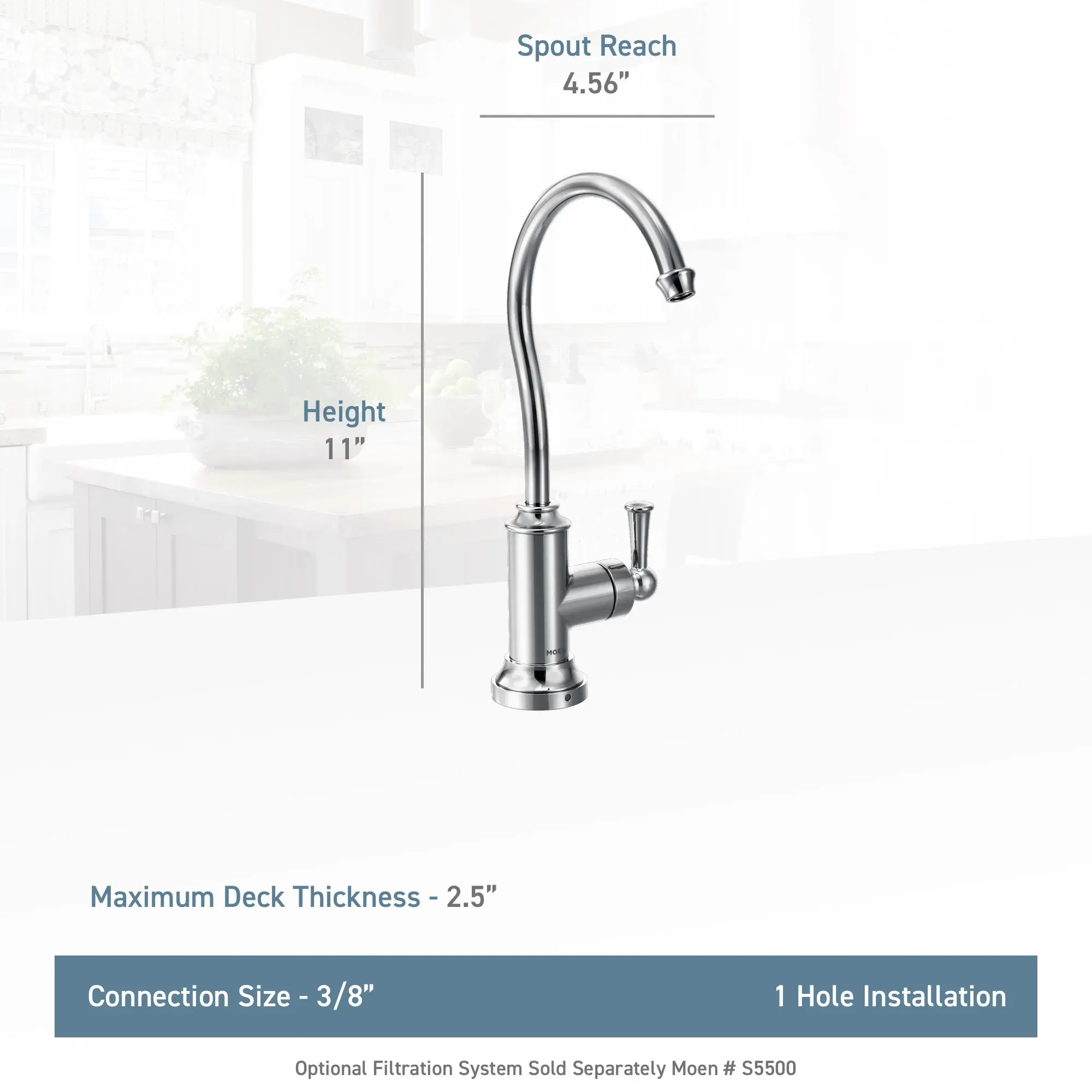 Moen S5510BL Kitchen-Faucets - View #2