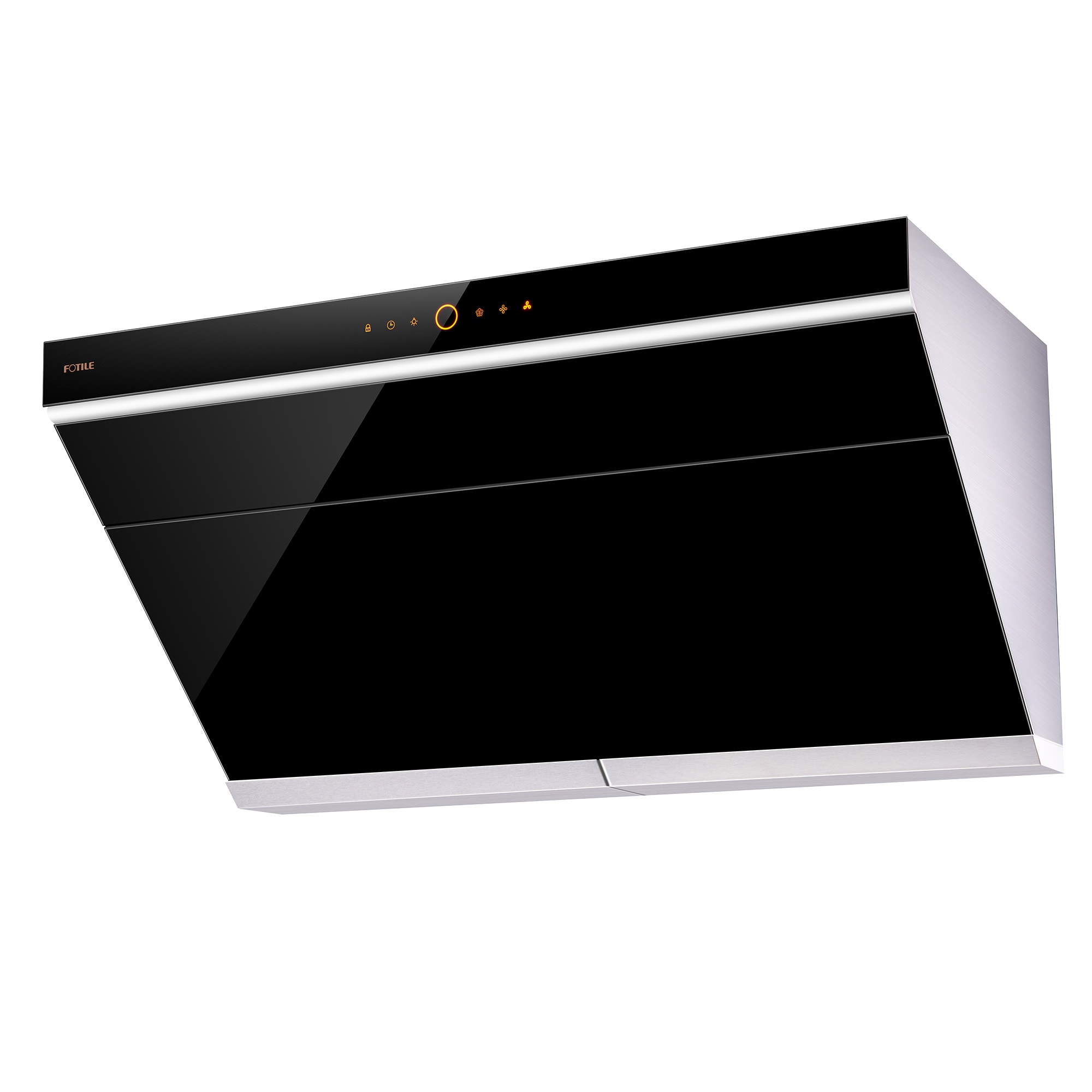 Slant Vent Series 30 in. 1000 CFM Under Cabinet or Wall Mount Range Hood  with Motion Activation in White