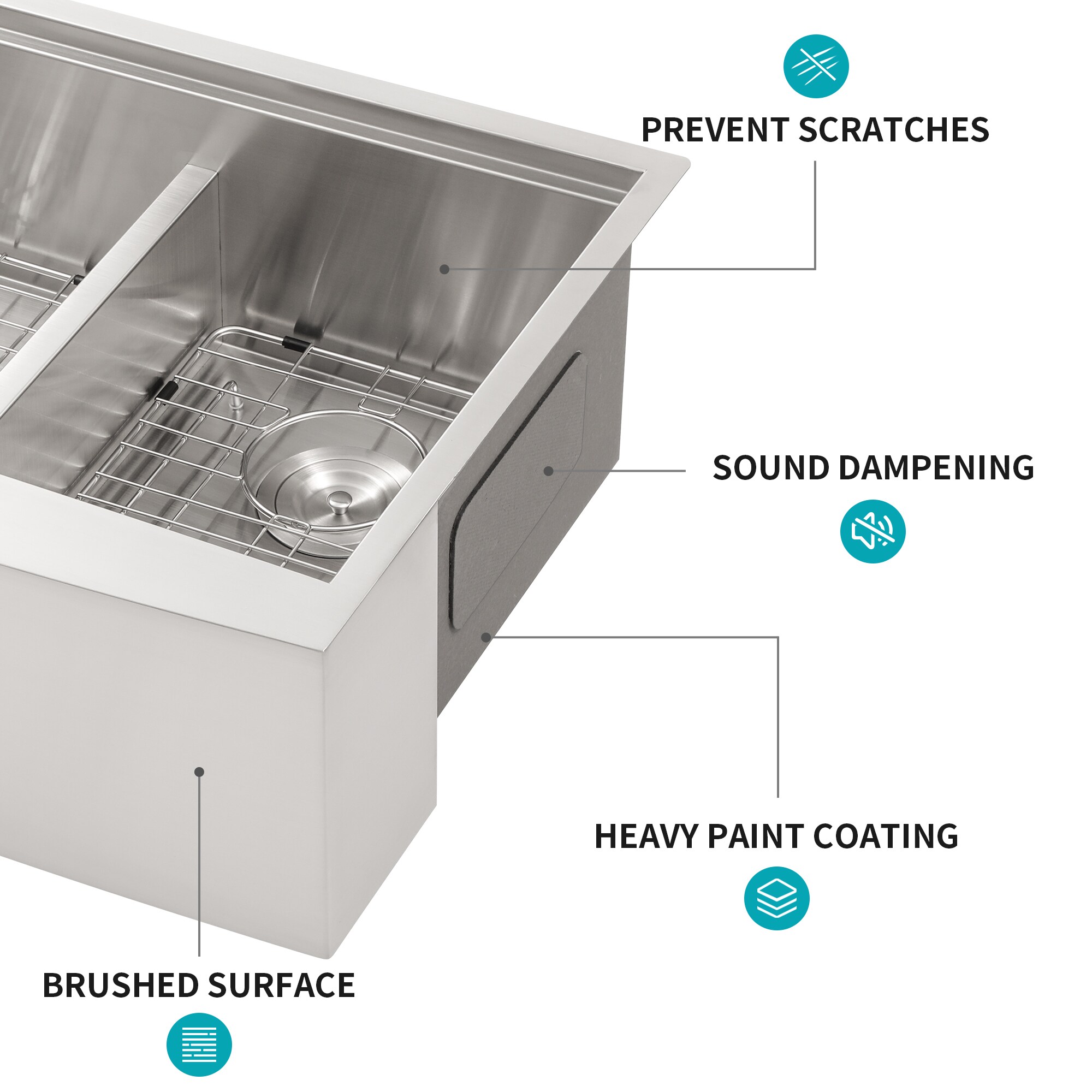 YERIVA DJGA71298 Kitchen-Sinks - View #4