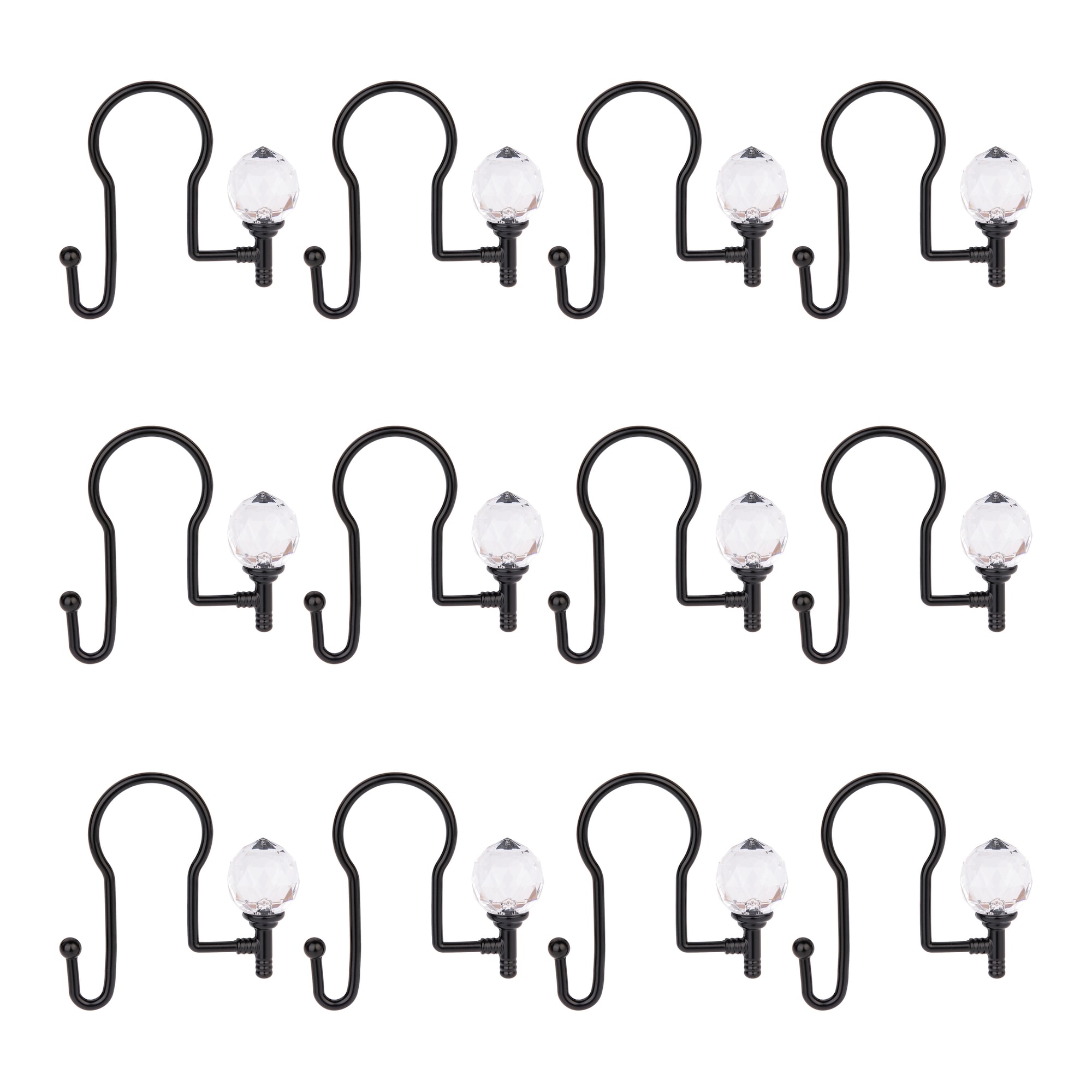 Utopia Alley HK18BK Shower-Rings-Hooks - View #4