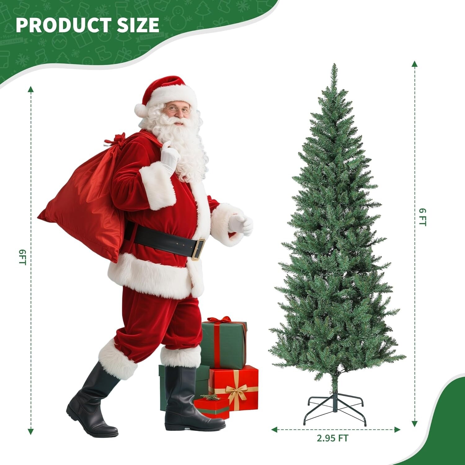 Aoile AOTREE26081105 Artificial-Christmas-Trees - View #3