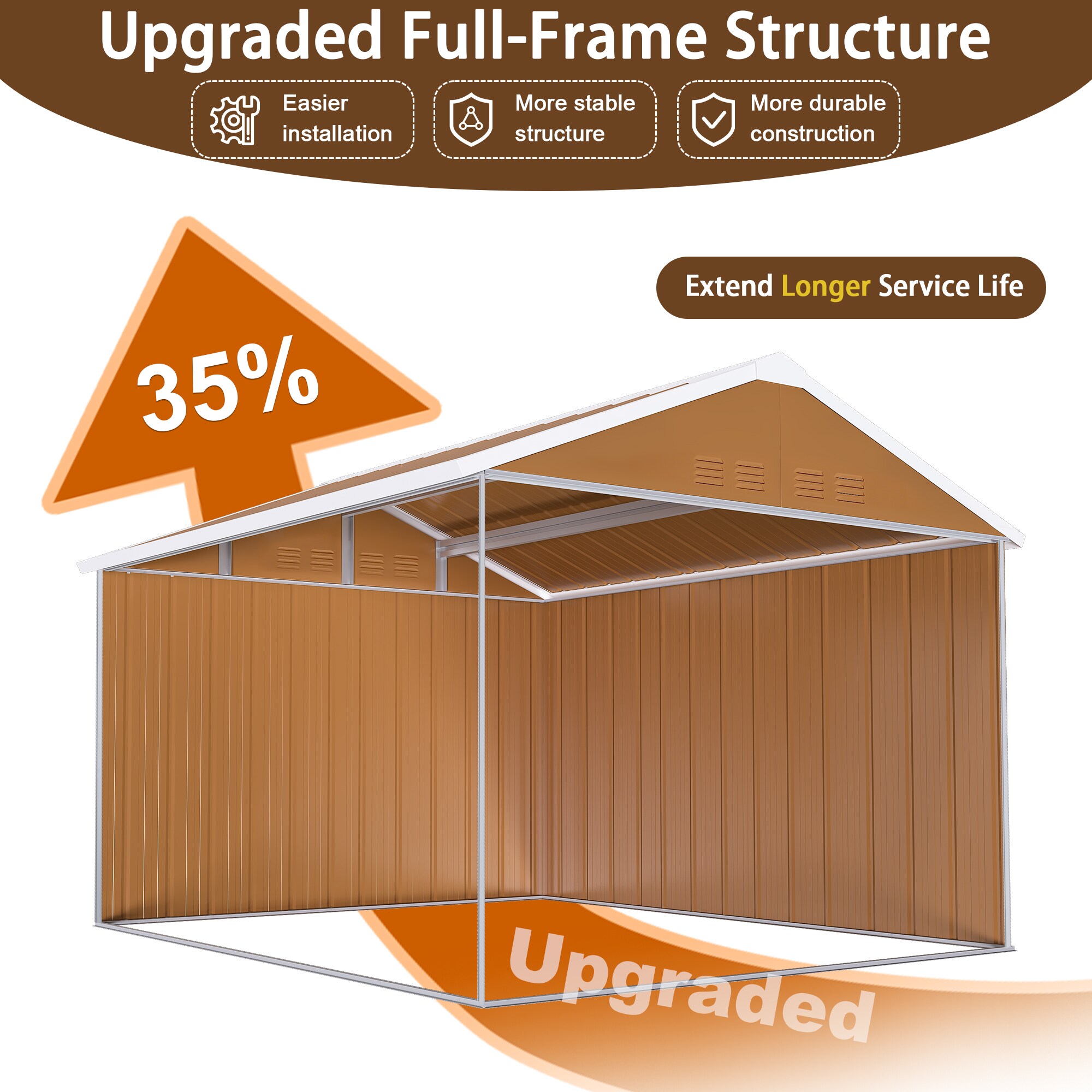 Loebelle W2700S00062 Metal-Storage-Buildings-Sheds - View #3