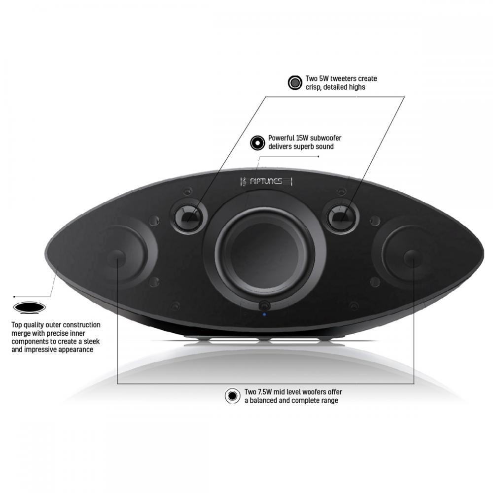 Riptunes AS-4000BTR Portable-Speakers - View #3