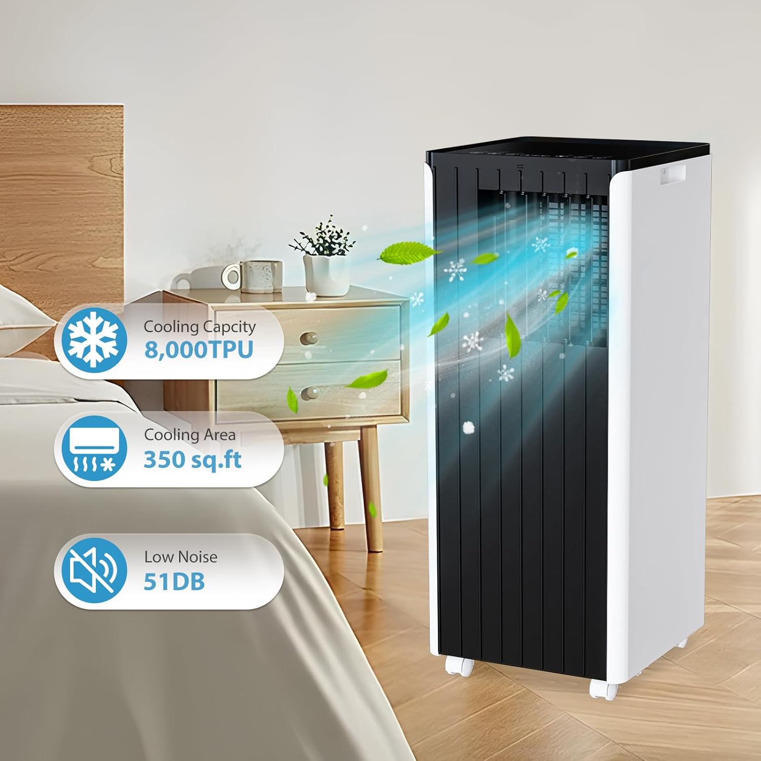 Qeetex ZYS-PHO-107L5KA9 Portable-Air-Conditioners - View #3