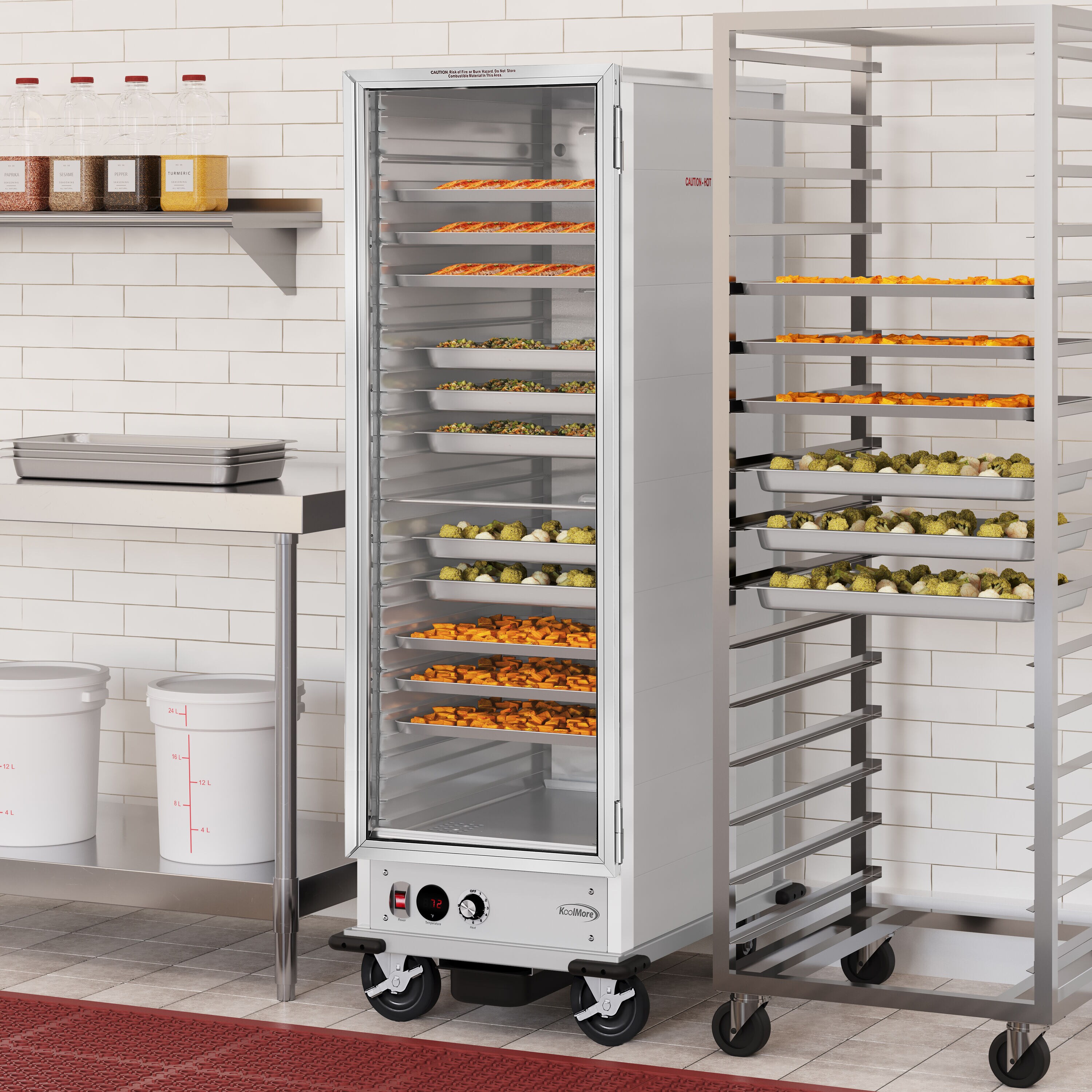 KoolMore LOW-KM-CH36-SNGL Buffet-Servers - View #5