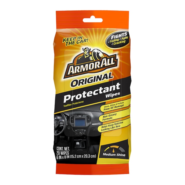 Armor All Protectant Wipes, Original - 20 wipes