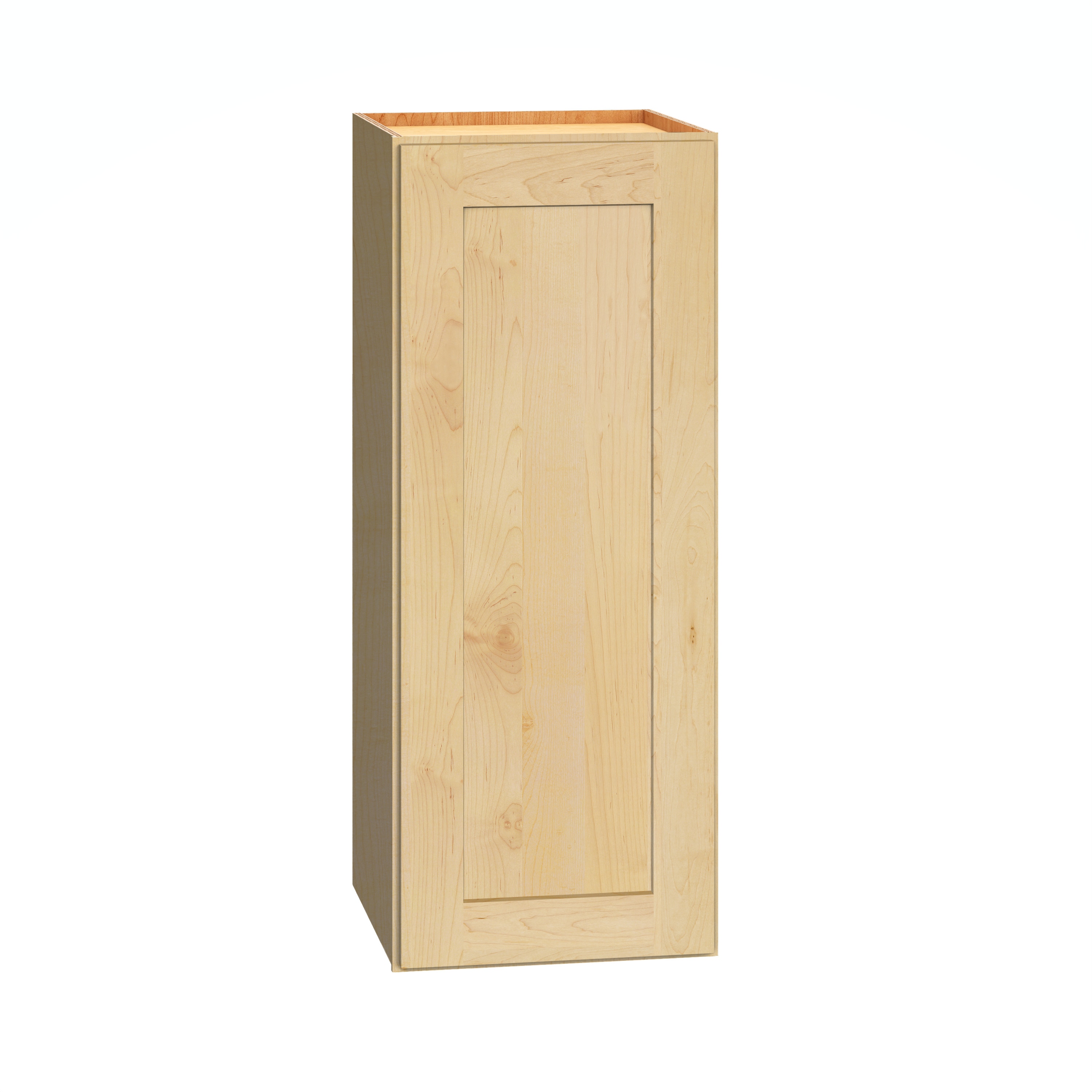Diamond Express 62J-W1230R Jamestown 12-in W x 30-in H x 12-in D Natural Light Brown Wall Fully assembled Plywood Cabinet (Recessed Panel Shaker)