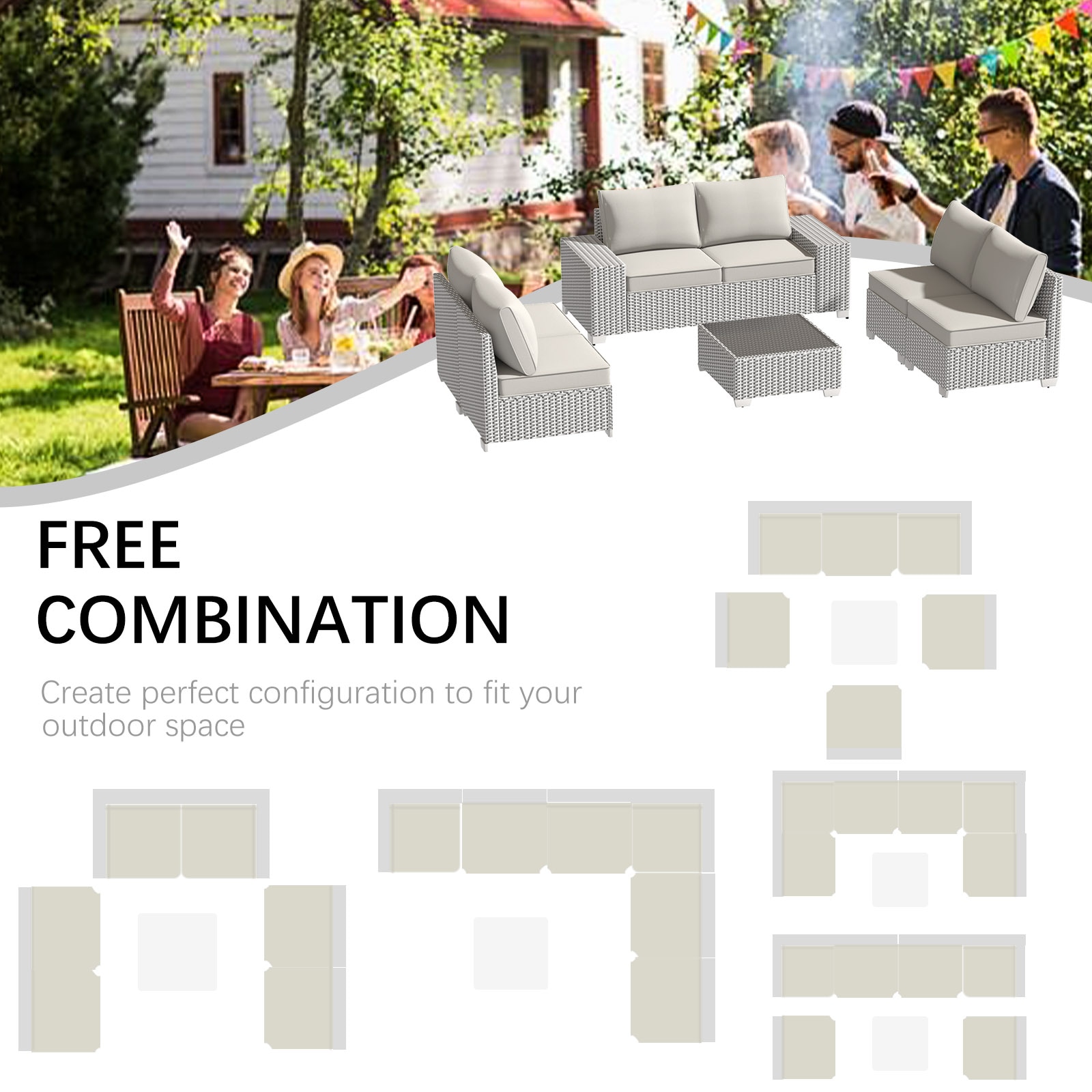 Runesay DABED-21 Patio-Sofas-Daybeds - View #6