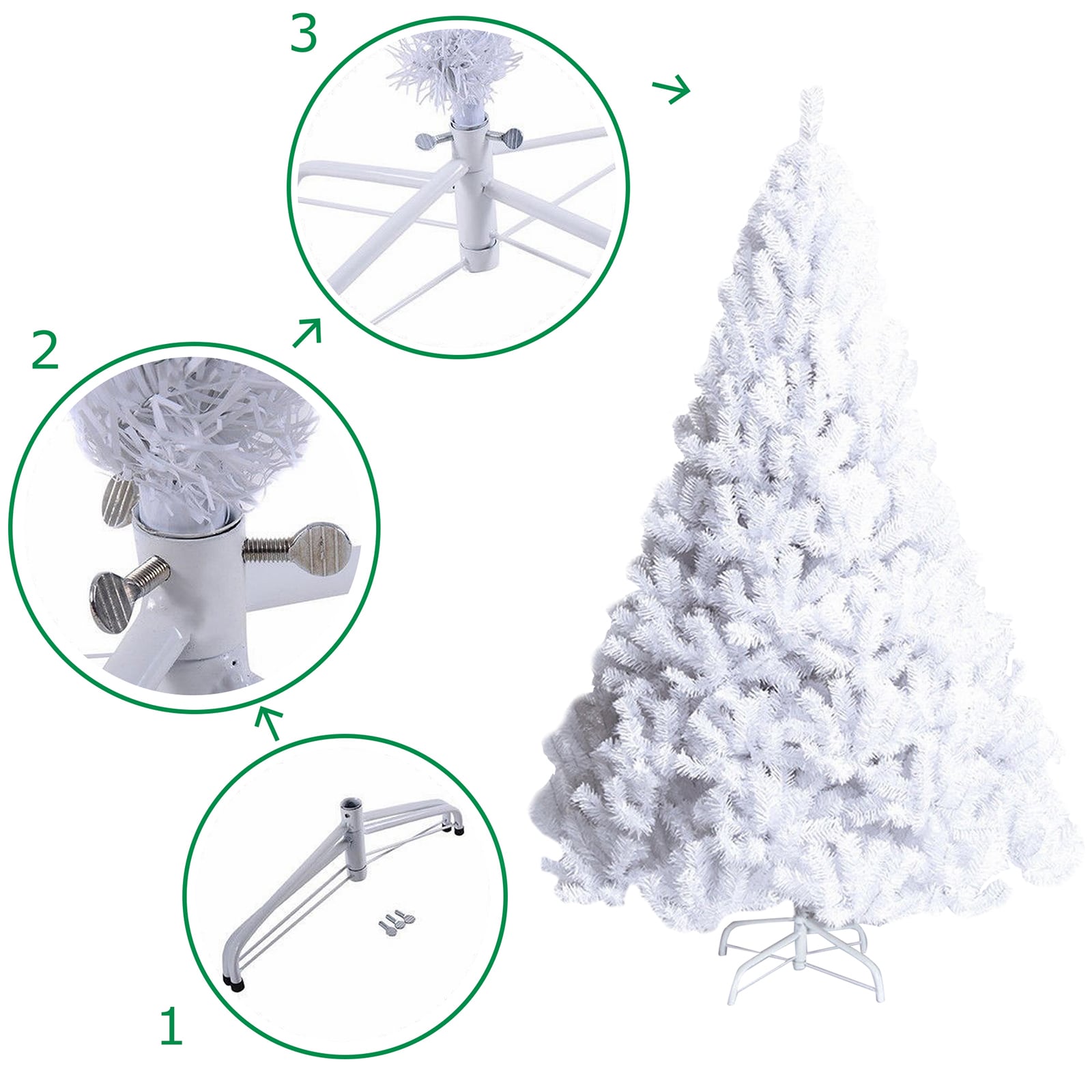 WELLFOR CM-HPY-19733 Artificial-Christmas-Trees - View #6