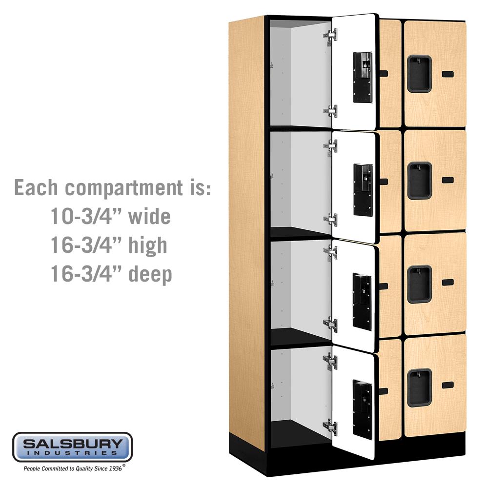 SALSBURY INDUSTRIES 34368MAP Storage-Lockers - View #3