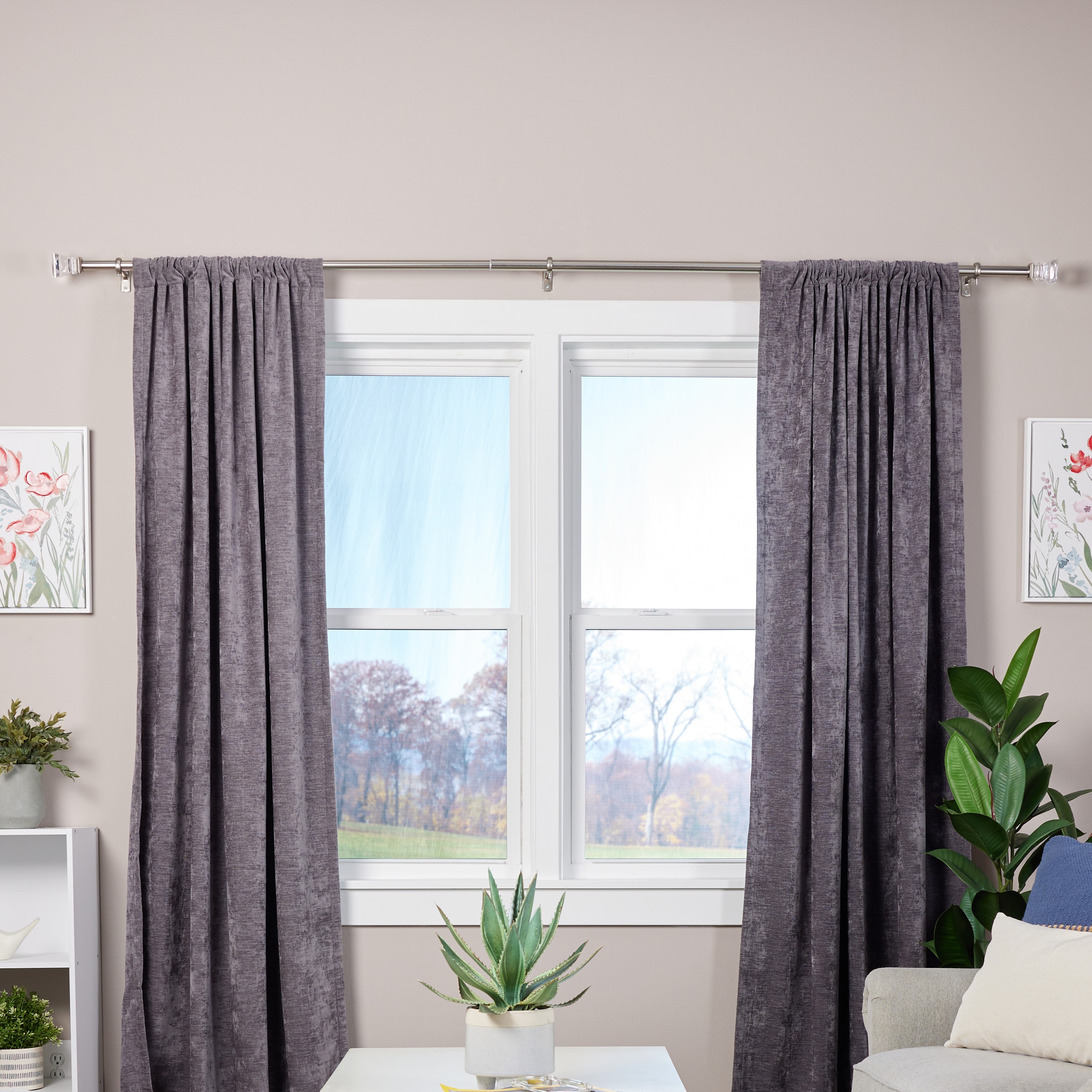 allen + roth FSI 6802A BNIC Curtain-Rods - View #7