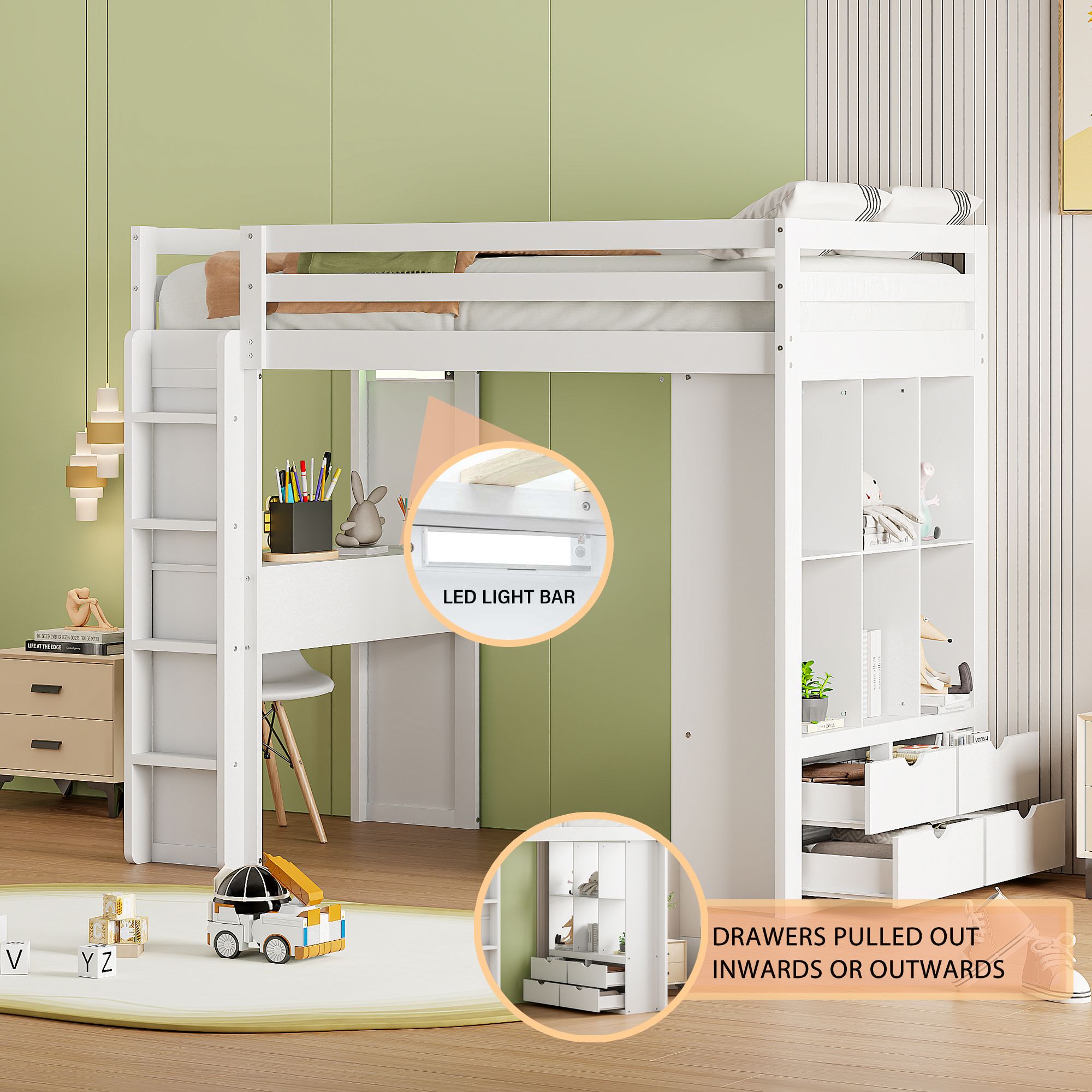 Yiekholo LL-1798AAK Bunk-Beds - View #3