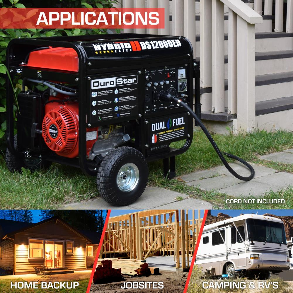 DuroStar DS12000EH Portable-Generators - View #6
