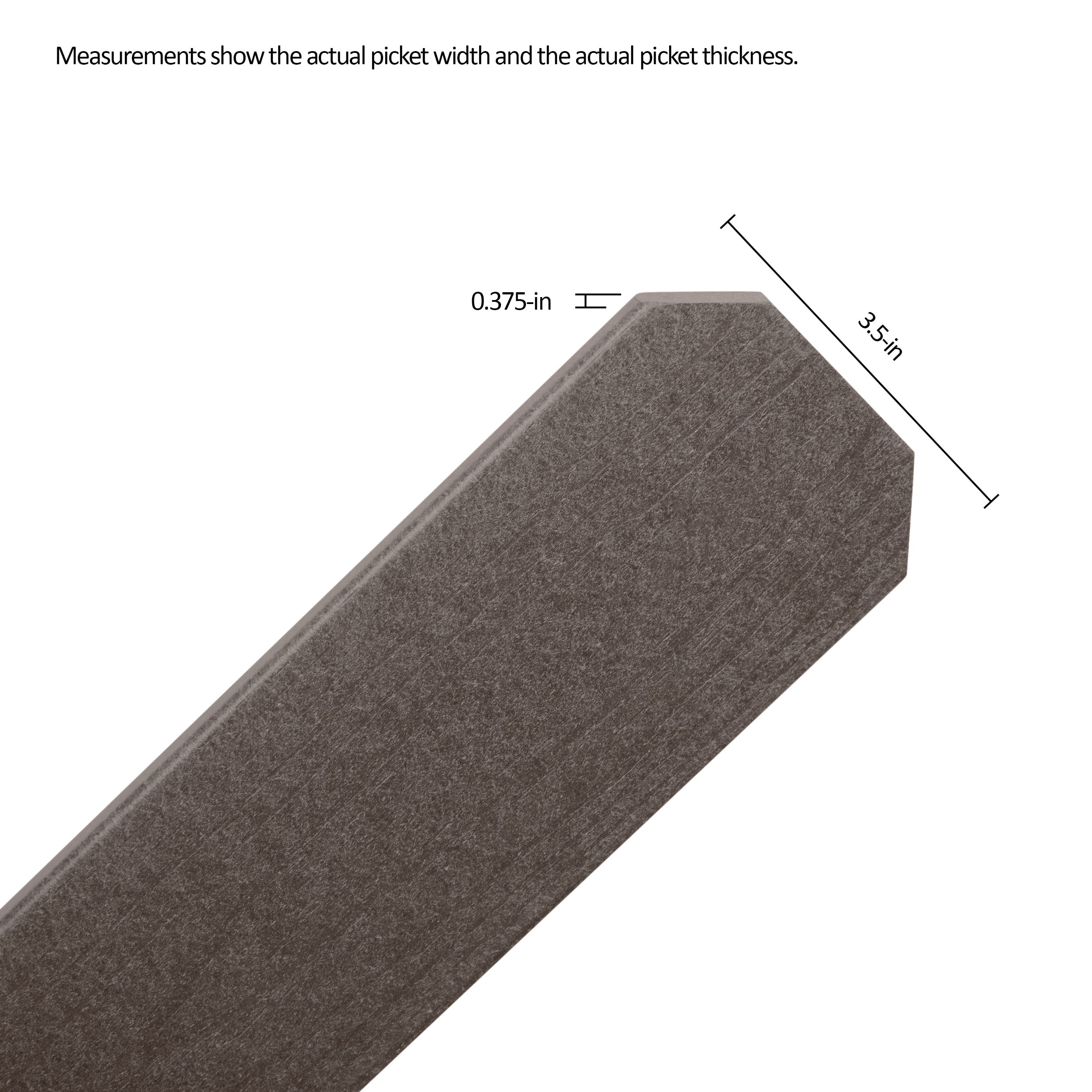 Natures Composites 310WE069DE-10PK Composite-Fence-Pickets - View #6
