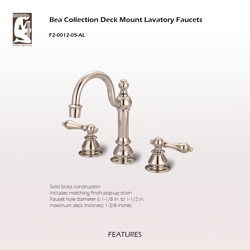 Water Creation F2-0012-05-AL Lavatory-Faucets - View #4