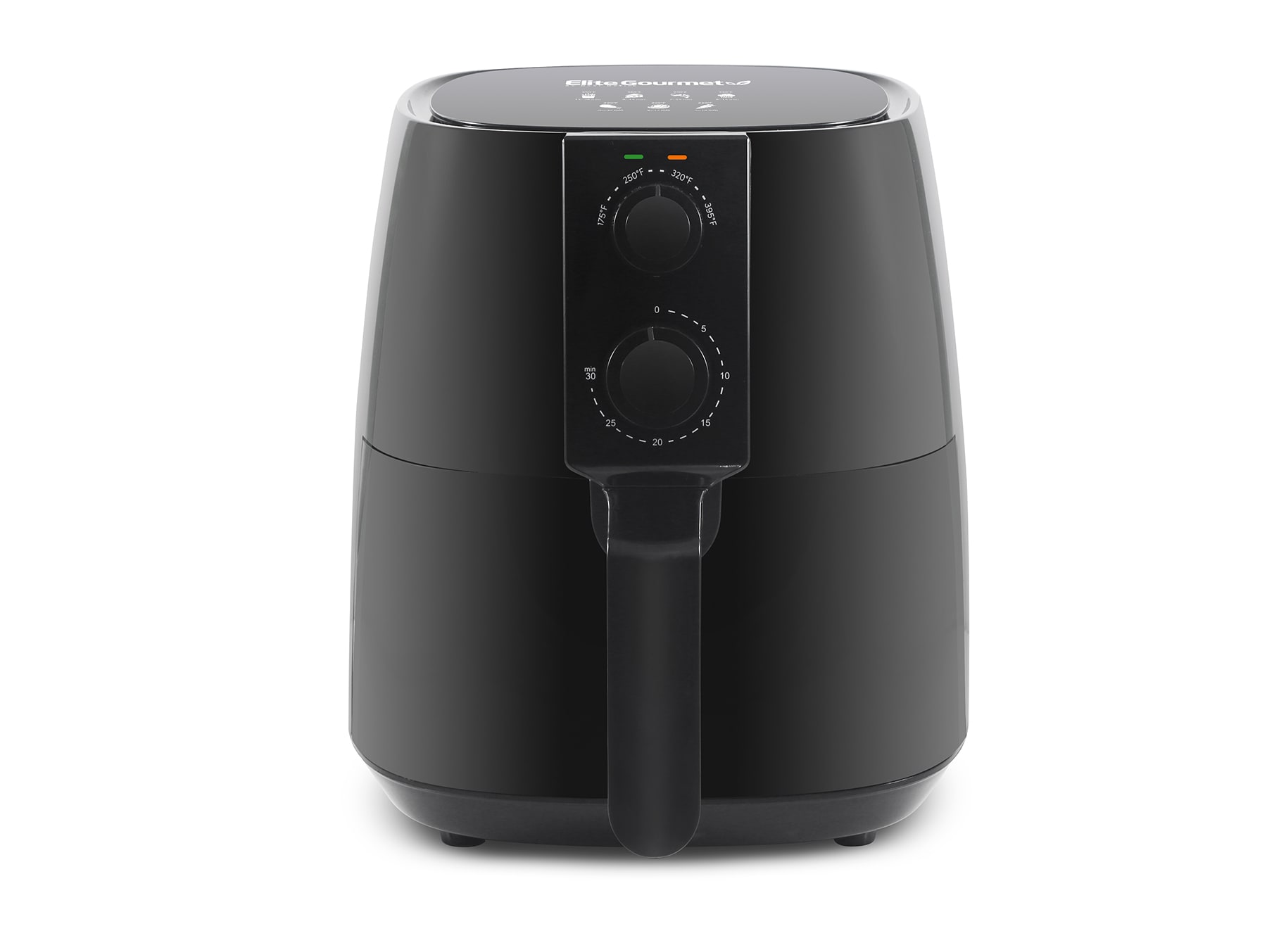 Elite Gourmet 5.3-Qt Digital Air Fryer with 7 Menu Functions