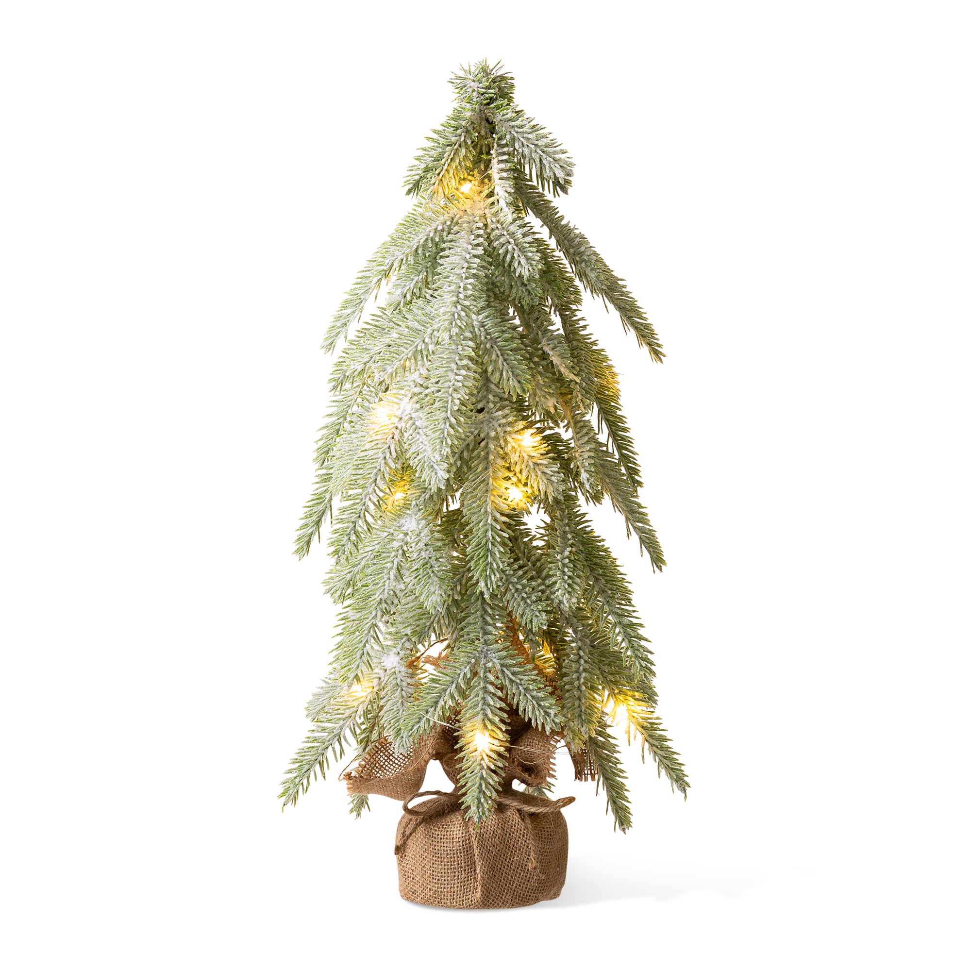 Glitzhome 18-in Decoration Tree Battery-operated Christmas Decor ...