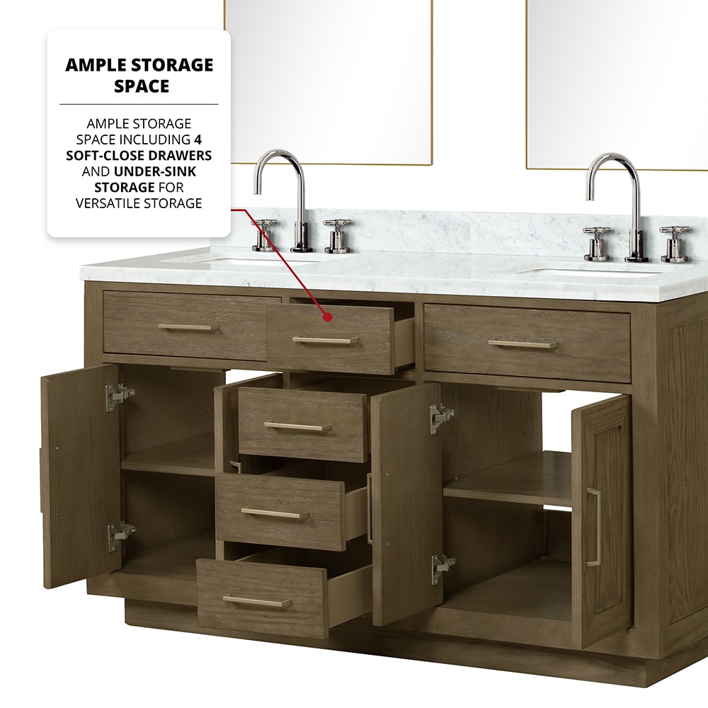 Lexora LVGI60DR100 Bath-Vanity-Combo - View #8
