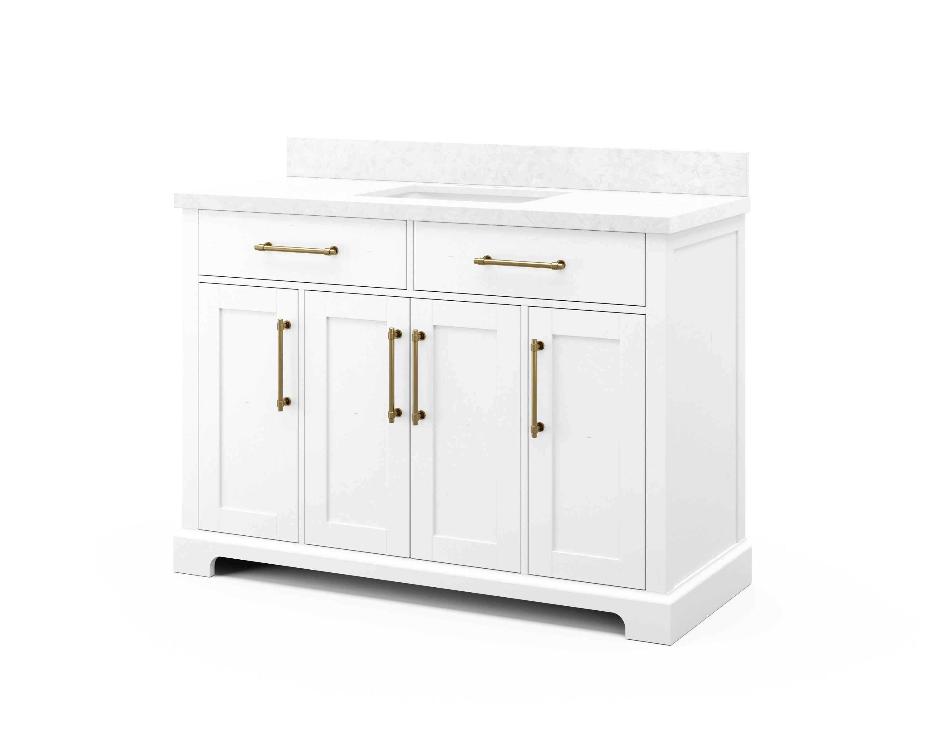allen + roth LWSB48VW Bath-Vanity-Combo - View #3