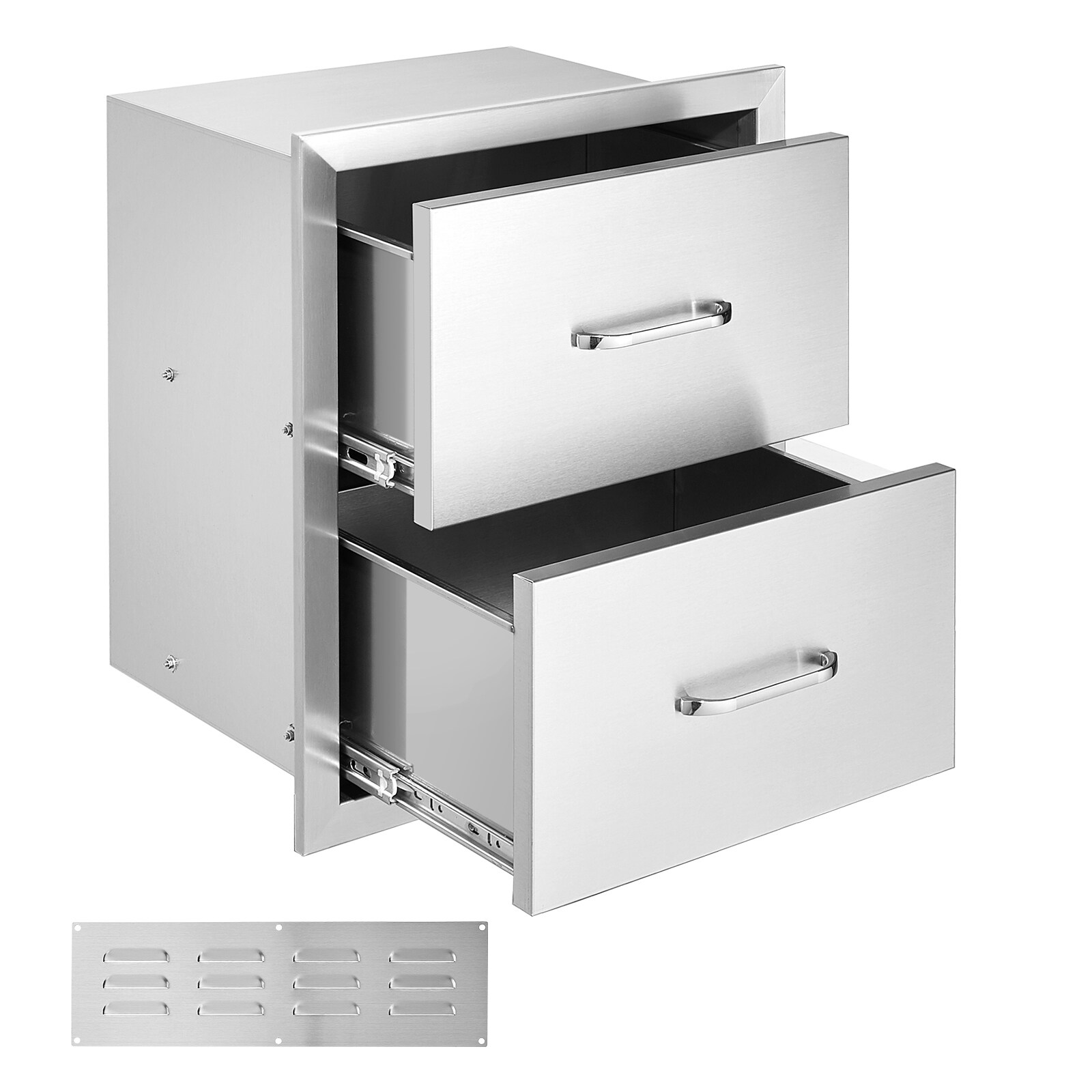 SVOPES SVOPES18X15YC00019V0 Outdoor Kitchen Drawers 17.8-in W x 12.2-in D x 20.2-in H Modular Outdoor Kitchen Cabinet