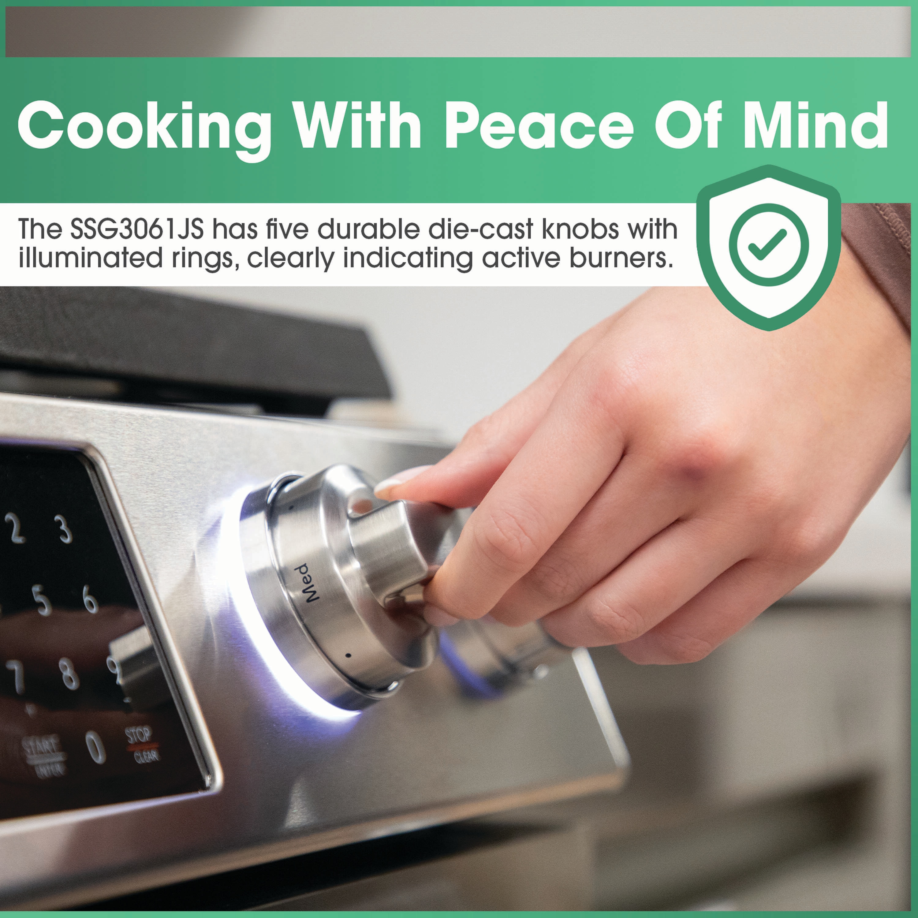 Sharp SSG3061JS Freestanding-Gas-Ranges - View #11