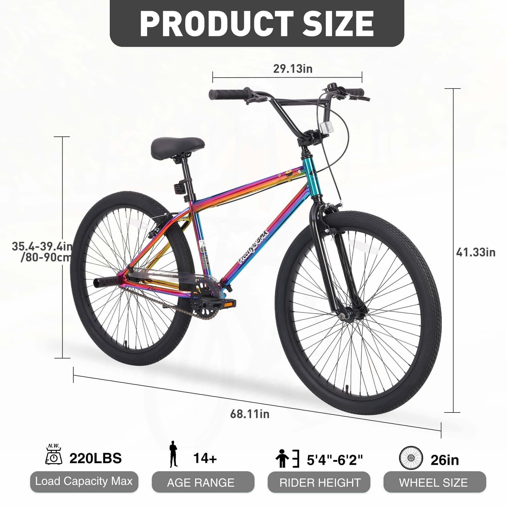 Vynxaria LEXY0033-DJZXC-CO26 bikes - Thumbnail View #2