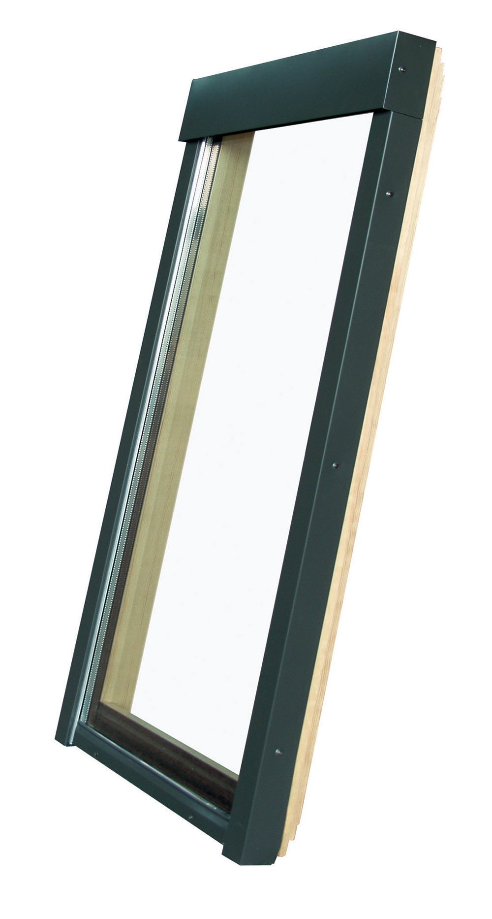 FAKRO FX 304-L 22-1/2-in x 4-in Fixed Deck mount Aluminum Skylight with Laminated Low-E Glass