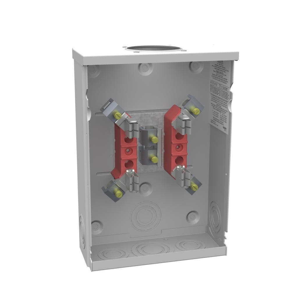Milbank R7490-RL 125 1 Gang Ring Overhead/Underground Meter Socket