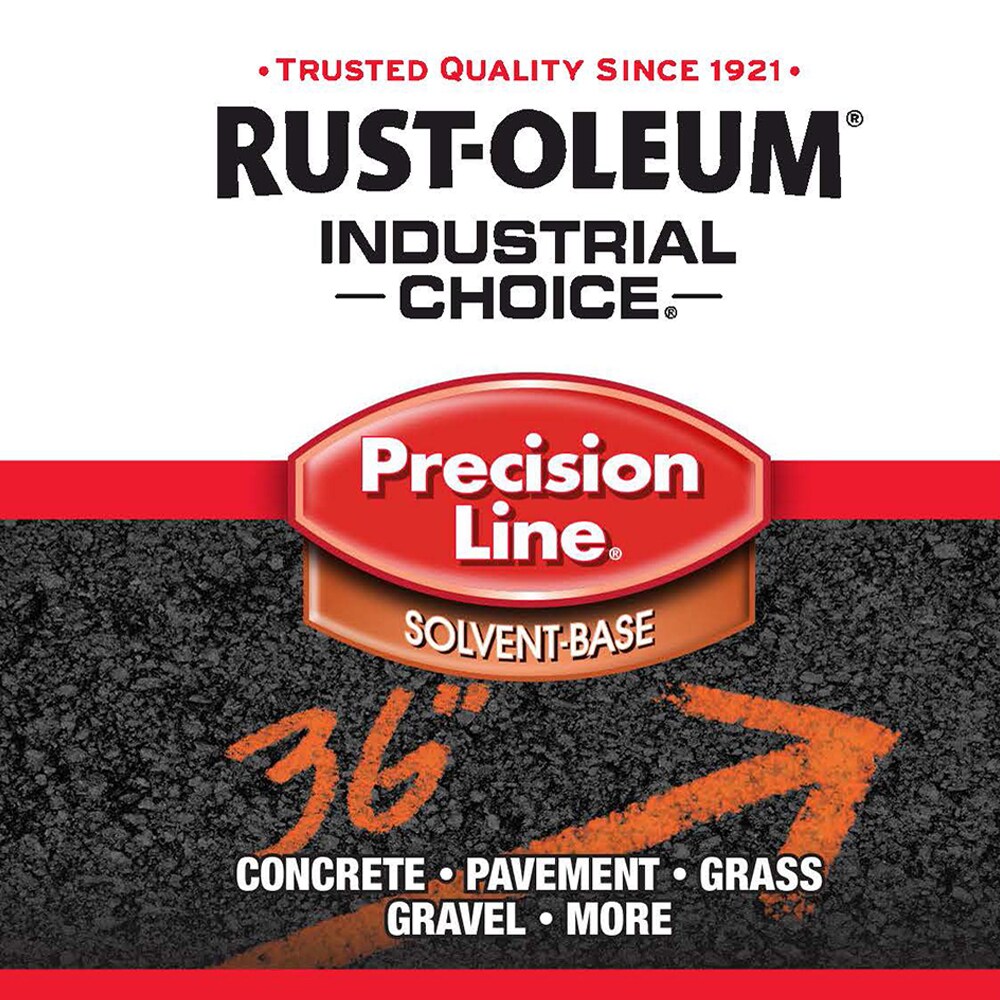 Rust-Oleum Industrial Choice 12 -Pack Clear Oil-based Marking paint ( Spray can )