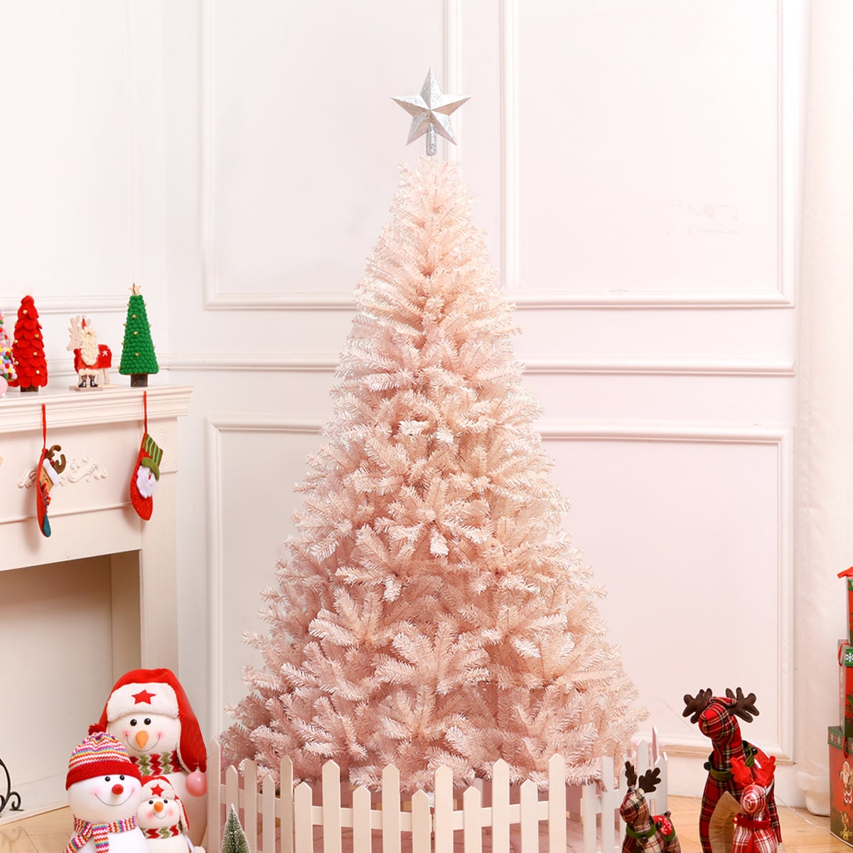 Costway CM22348 Artificial-Christmas-Trees - View #6