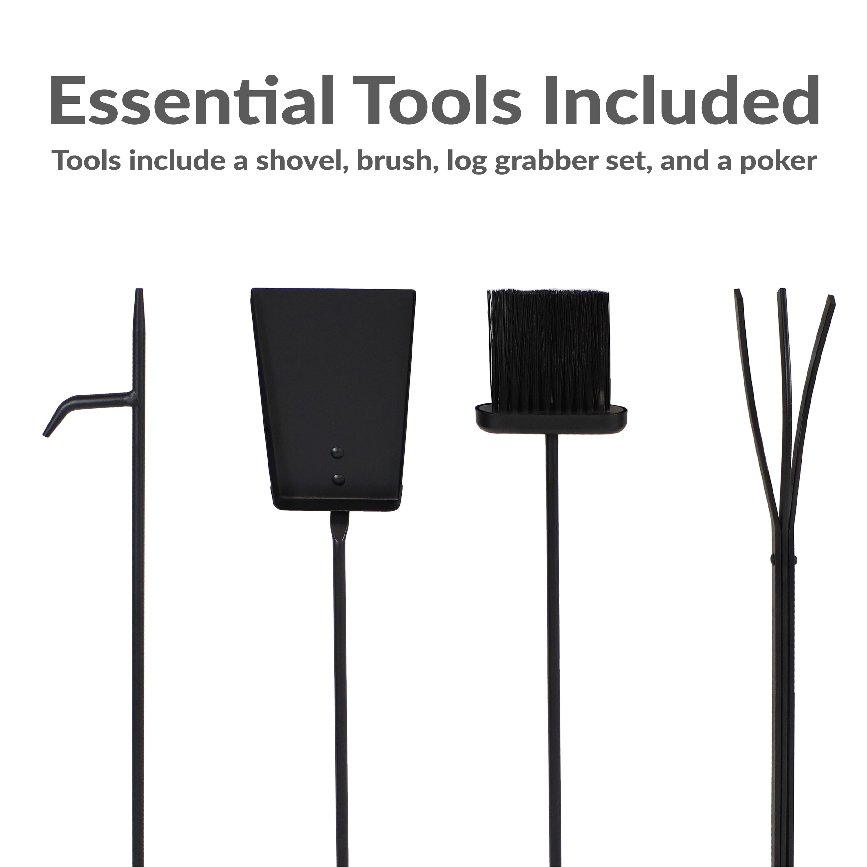 Sunnydaze Decor GWC-470 Fireplace-Tools - View #8