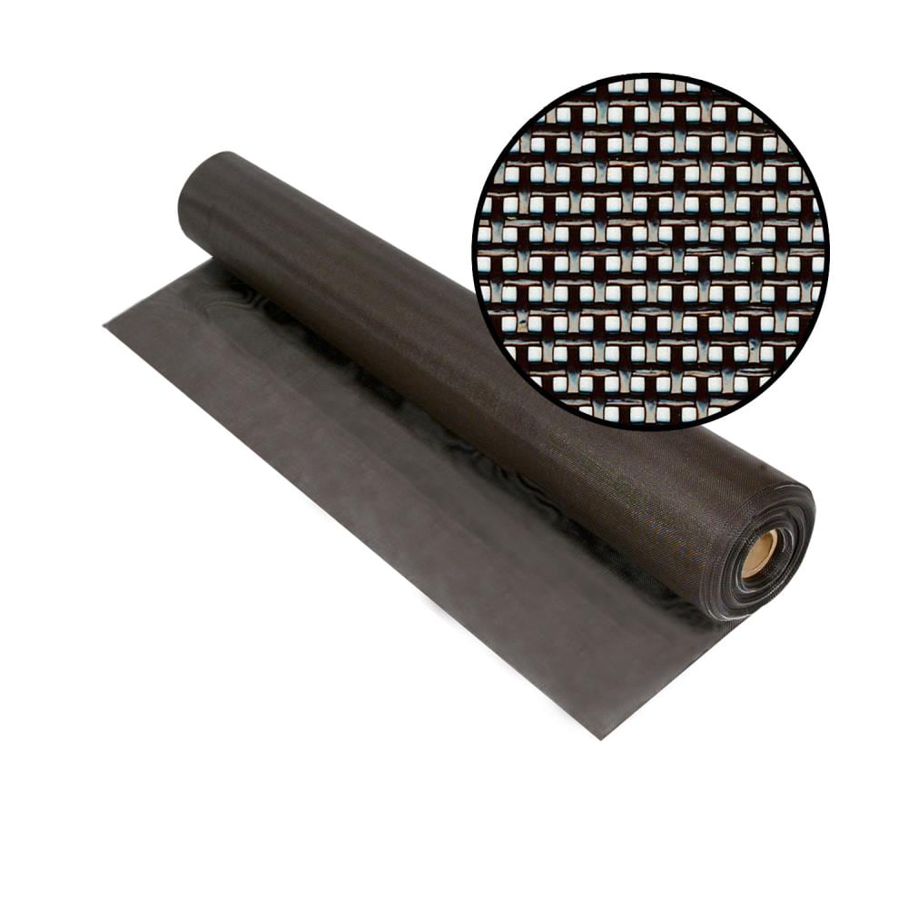 Phifer 3004066 SunTex174 80 5-ft x 100-ft Brown Polyester Screen mesh
