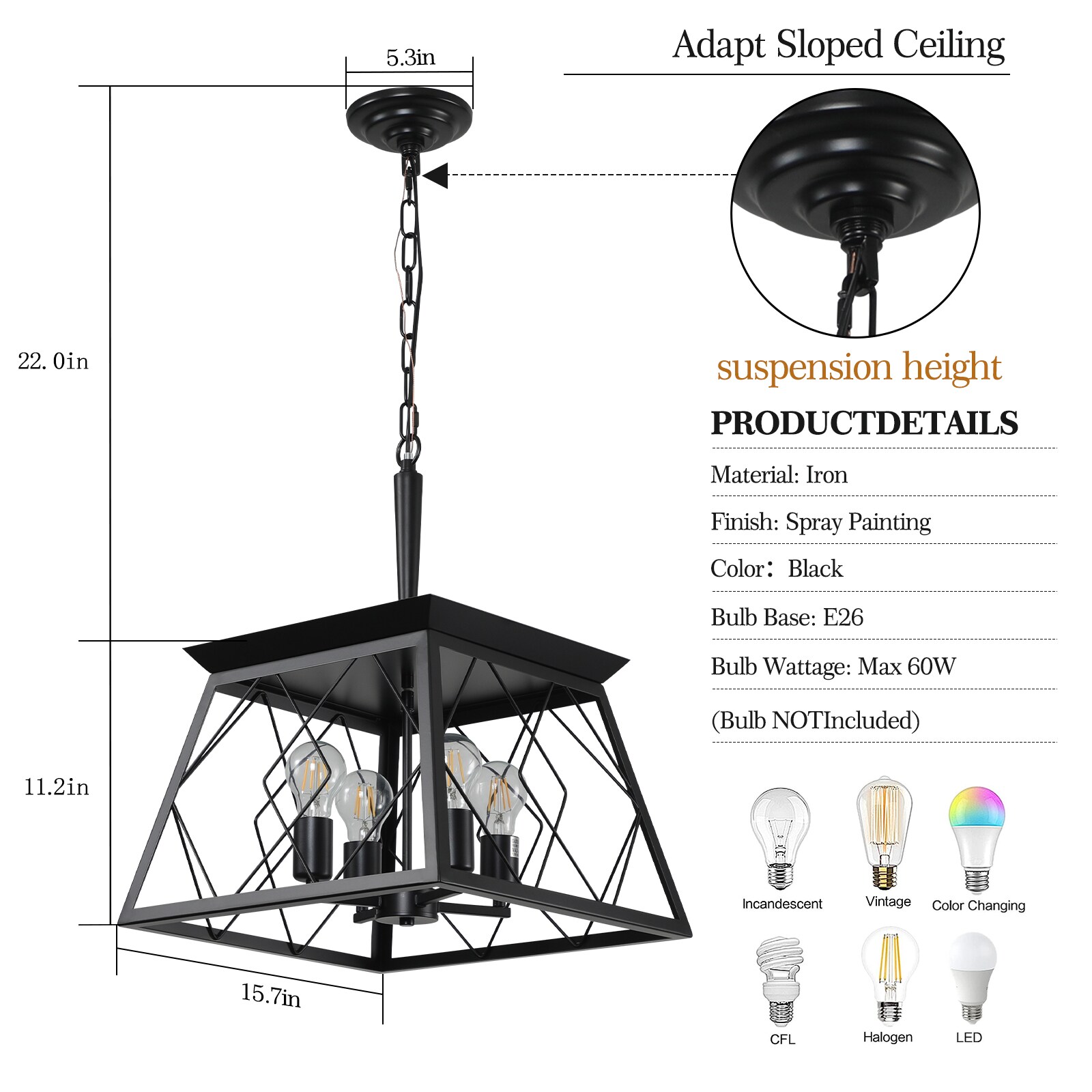 Poinic LTCG-0031 Pendant-Lights - View #5