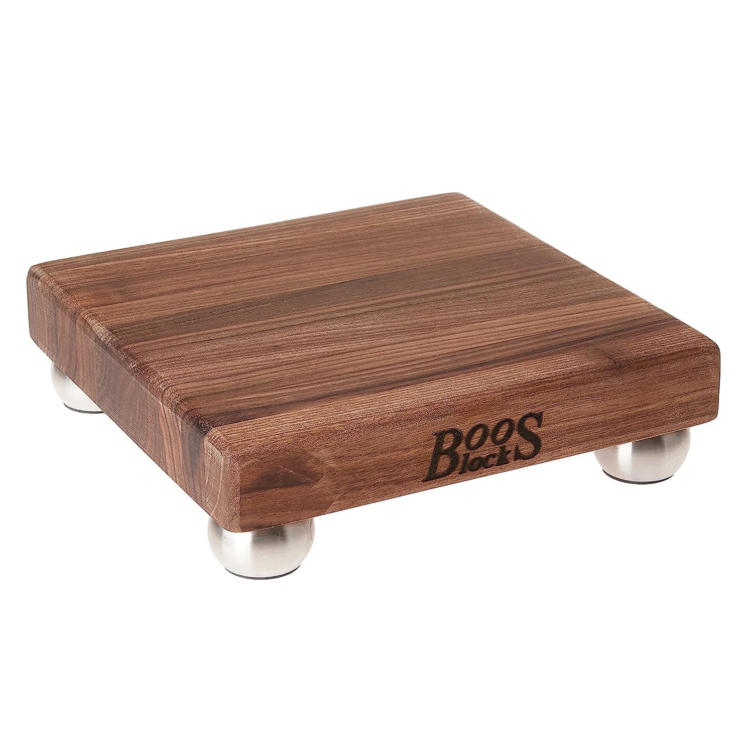 John Boos 322968 9-in L x 9-in W Wood Cutting Board