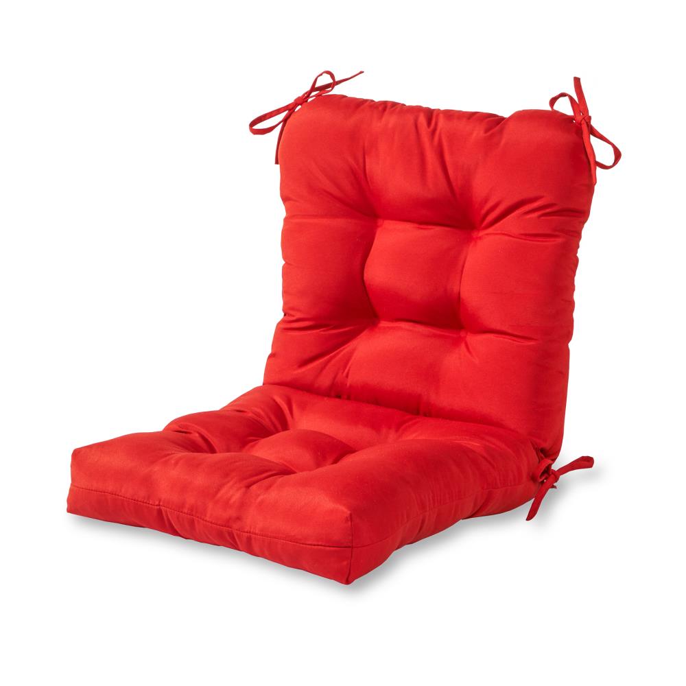 Greendale Home Fashions 21-in x 21-in Salsa Patio chair cushion #OC5815-SALSA