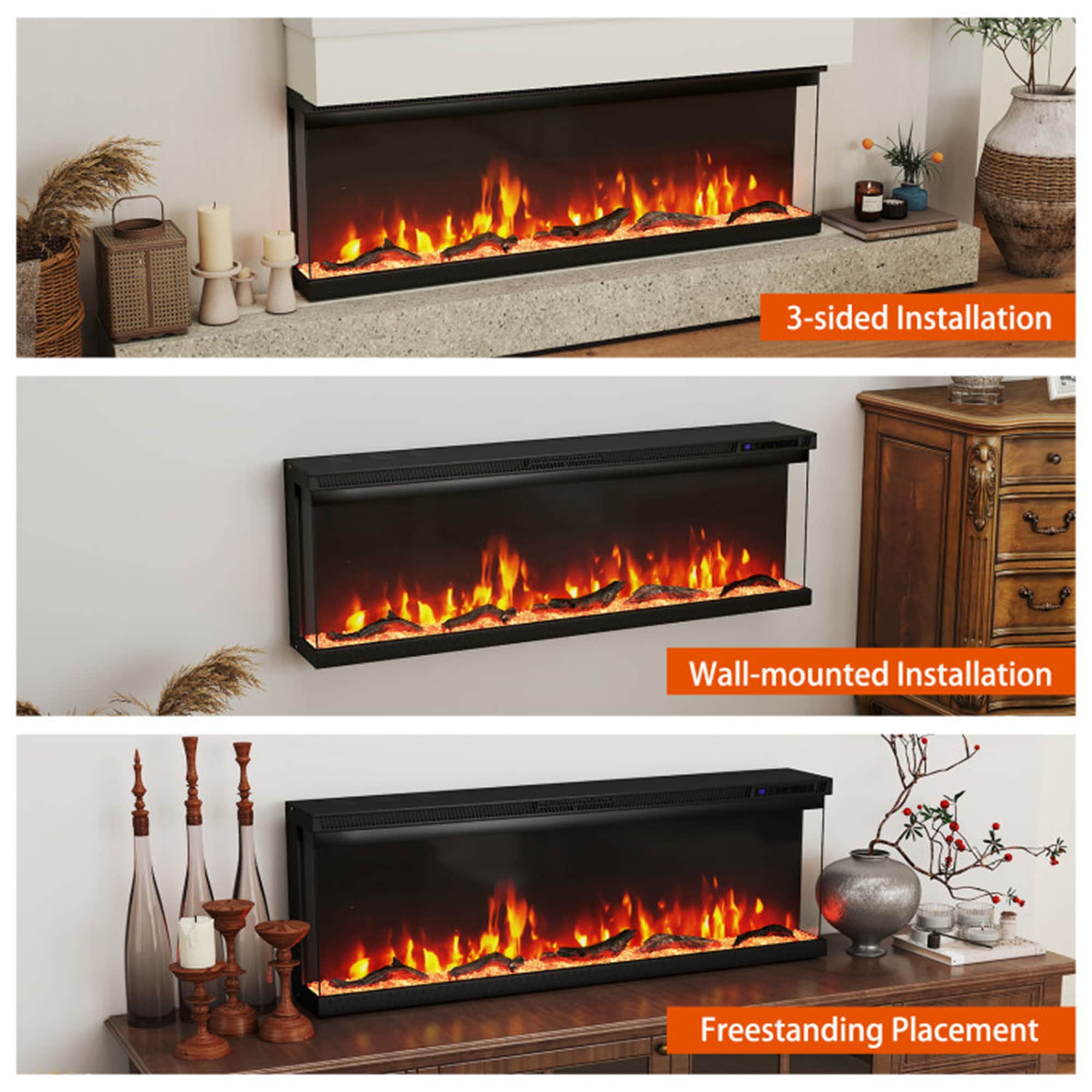 BABOOM BOM-71US-DK-CO Electric-Fireplaces - View #11